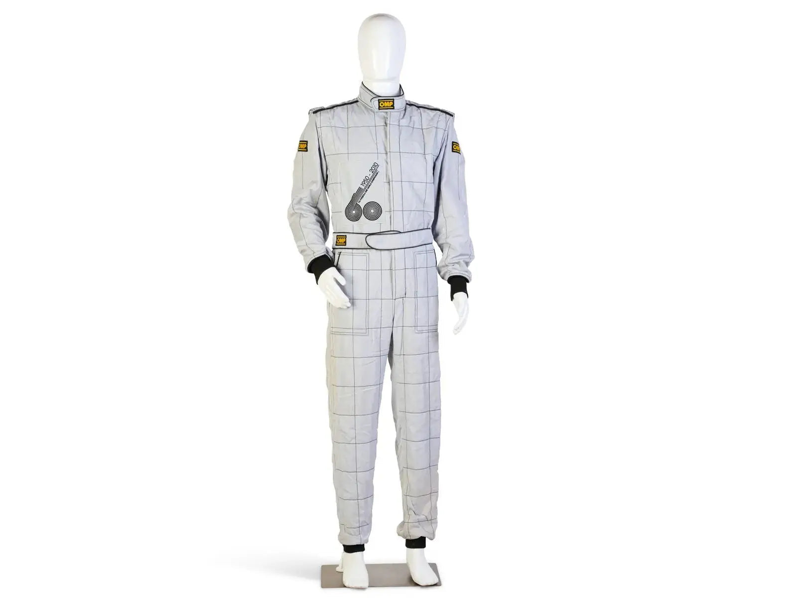 2010 Formula 1 50th Anniversary Bahrain Grand Prix Demonstration OMP NIGEL MANSELL’S Race Suit image 1