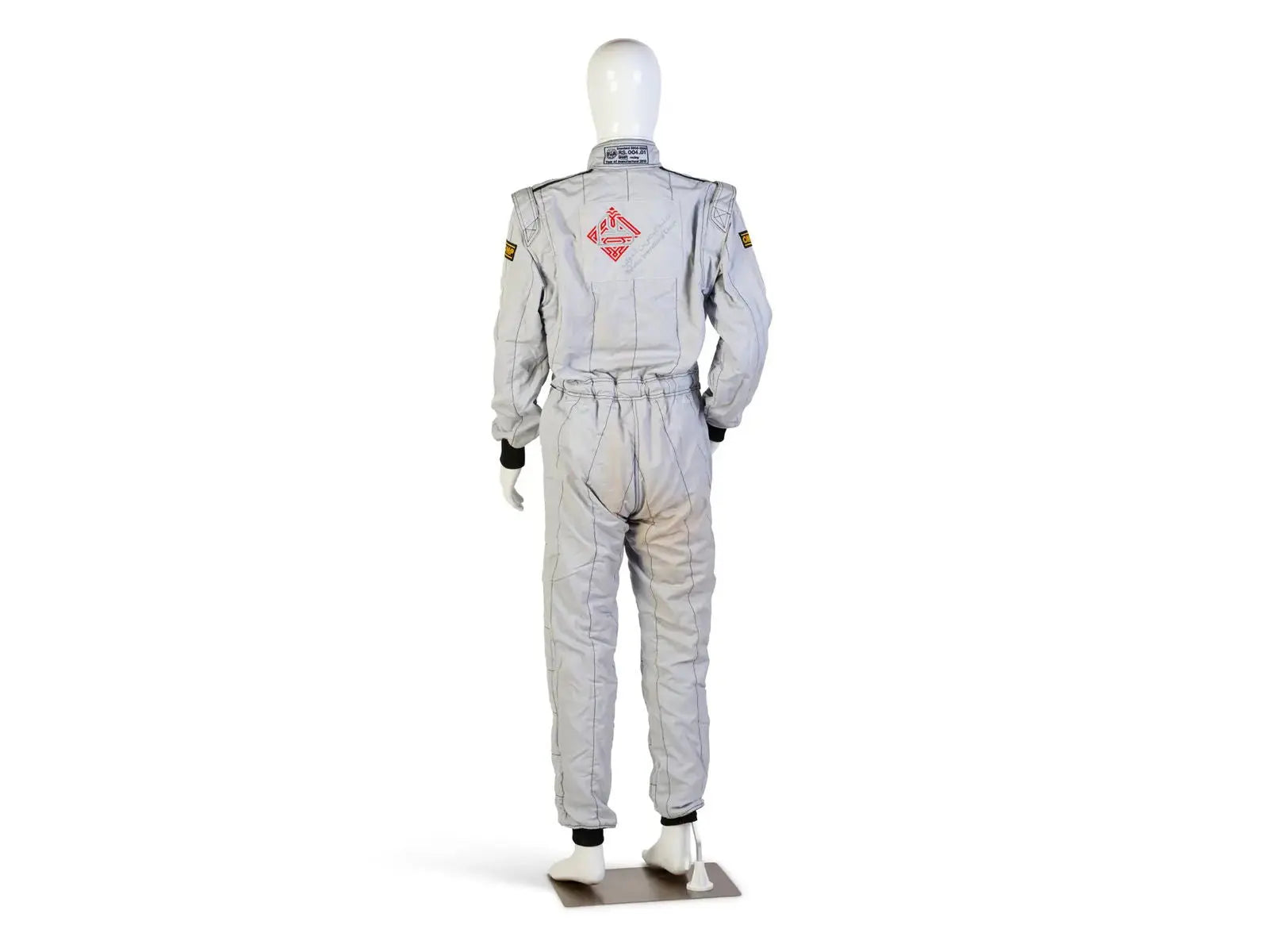 2010 Formula 1 50th Anniversary Bahrain Grand Prix Demonstration OMP NIGEL MANSELL’S Race Suit image 2