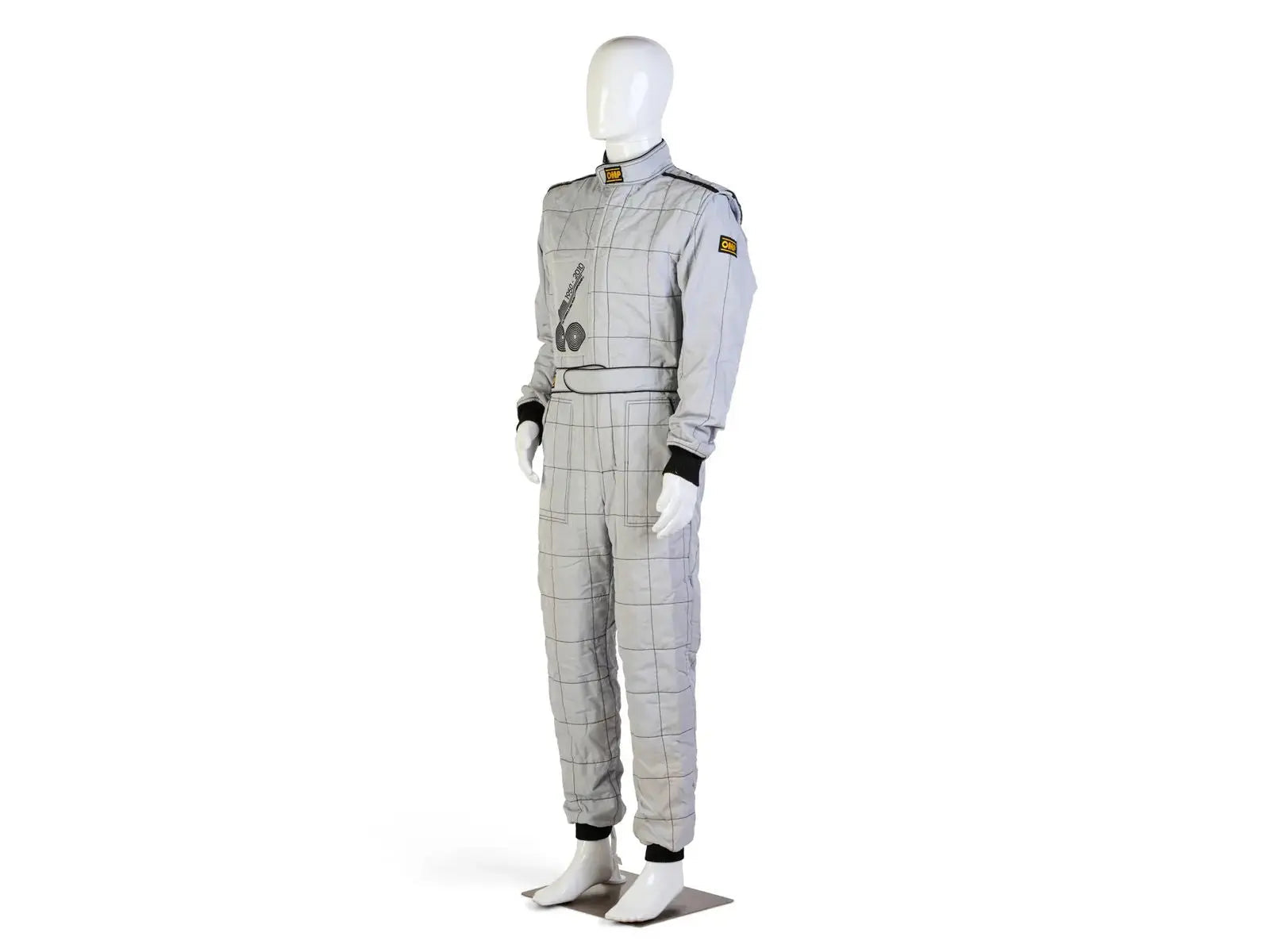 2010 Formula 1 50th Anniversary Bahrain Grand Prix Demonstration OMP NIGEL MANSELL’S Race Suit image 3