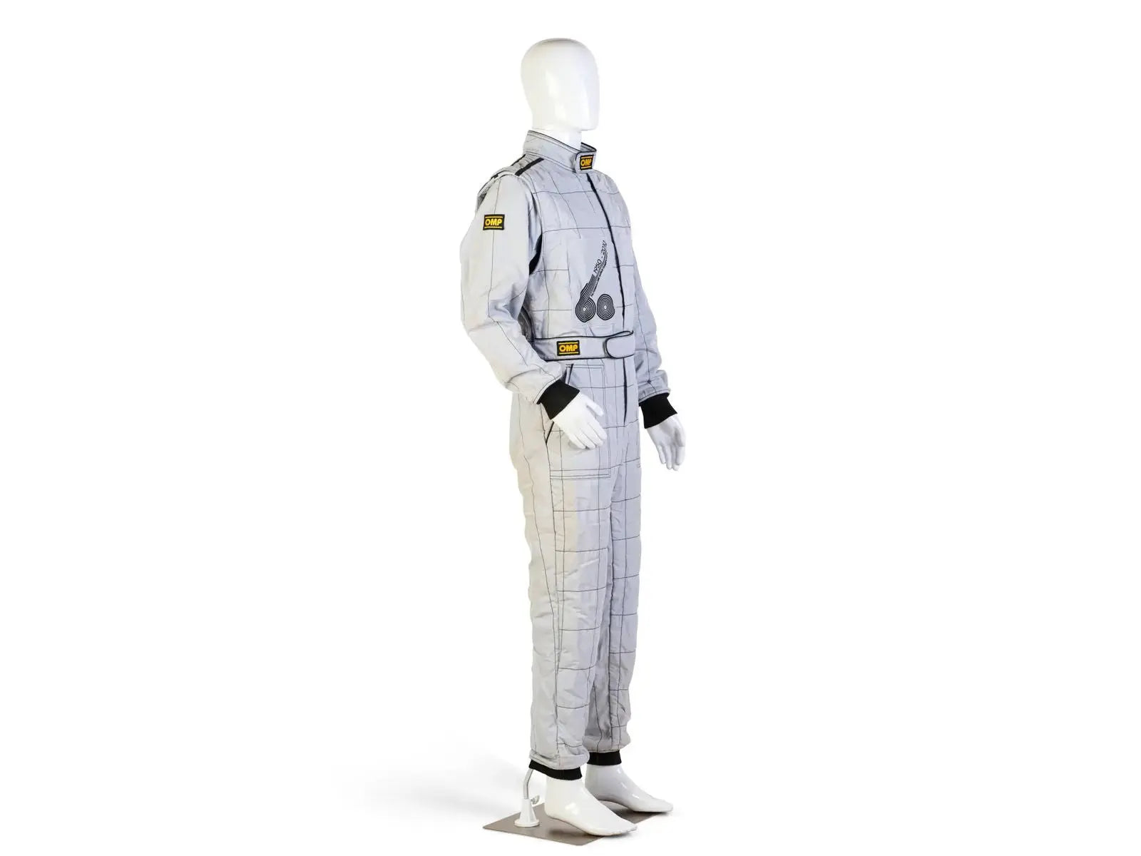2010 Formula 1 50th Anniversary Bahrain Grand Prix Demonstration OMP NIGEL MANSELL’S Race Suit image 4