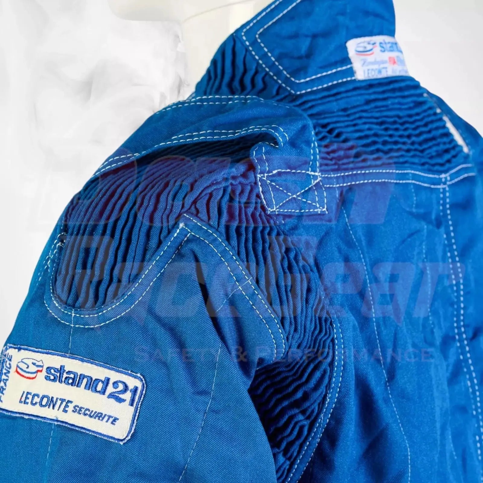Stand 21 LeConte Blue NIGEL MANSELL’S Race Suit image 5