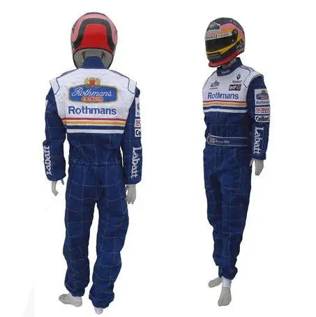 1997 Jacques Villeneuve Williams F1 Replica Embroidered Racing Suit image 1