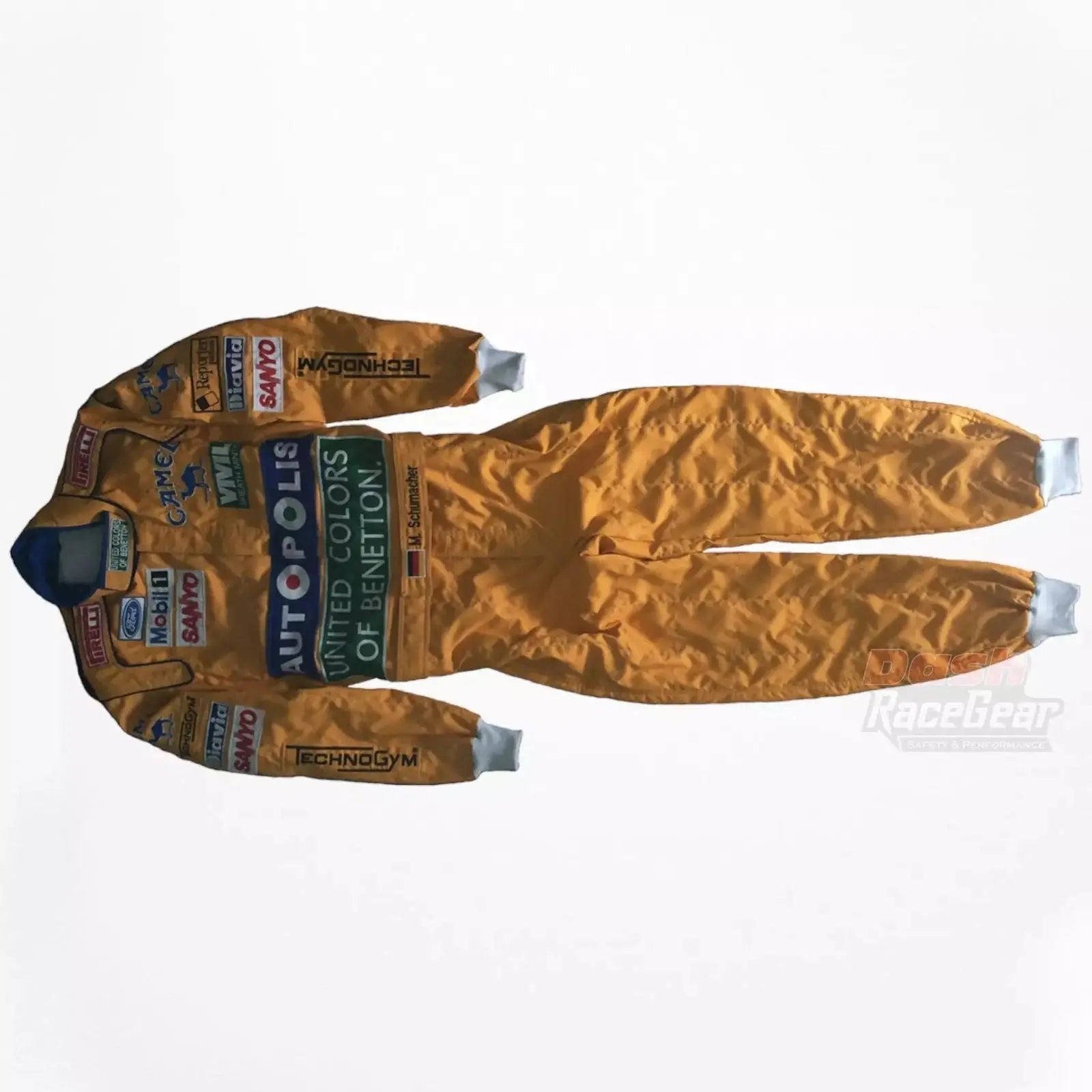 Michael Schumacher 1992 F1 Embroidered Racing Suit image 4