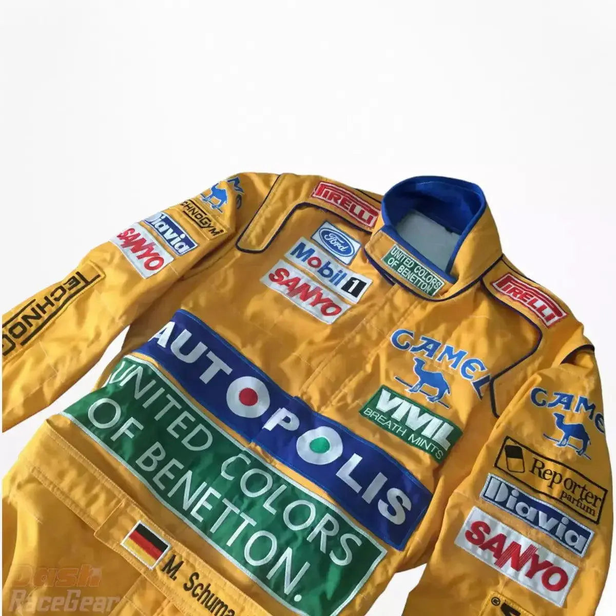 Michael Schumacher 1992 F1 Embroidered Racing Suit image 6