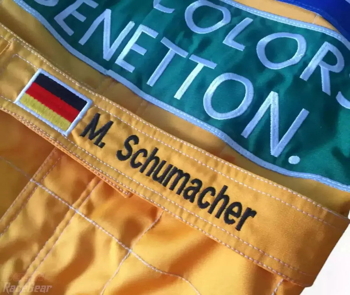 Michael Schumacher 1992 F1 Embroidered Racing Suit image 8
