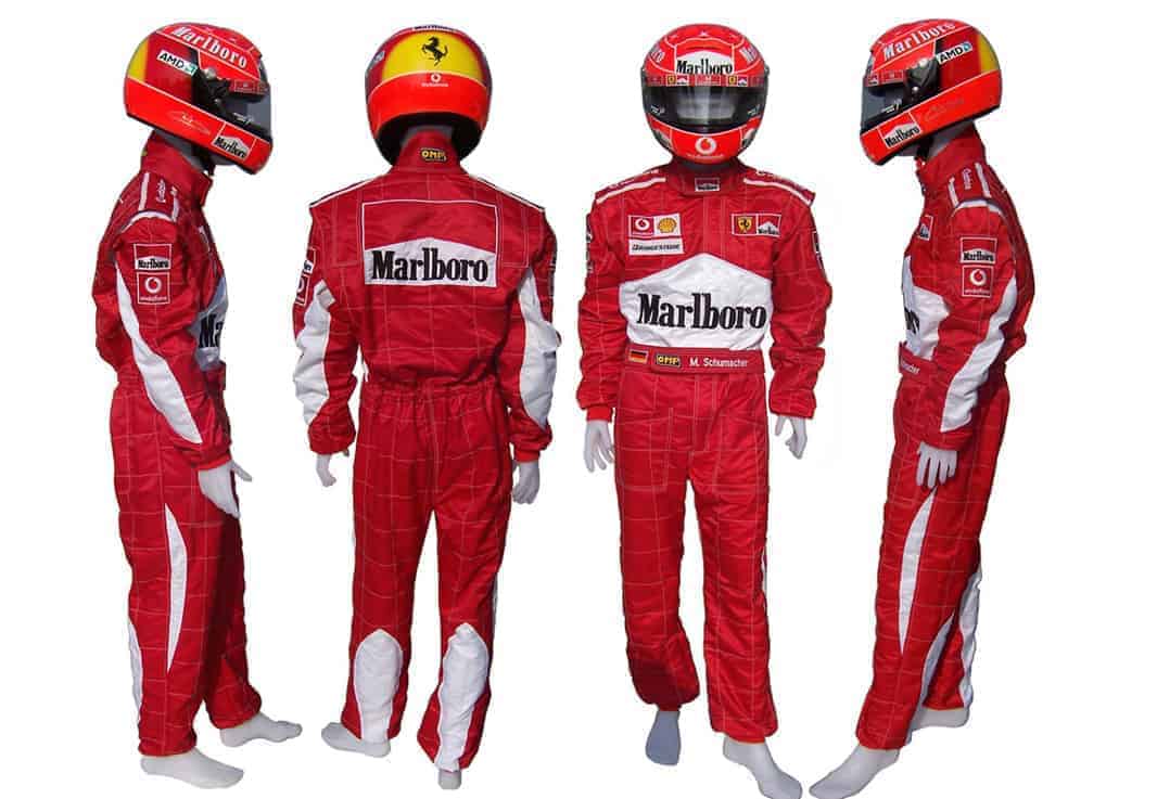 2006 Michael Schumacher Ferrari F1 Embroidered Racing suit image 2