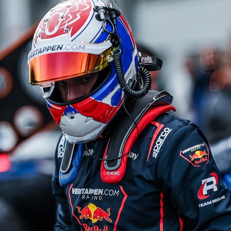 RED BULL MAX VERSTAPPEN 2025 GT3 Race Suit by Dash Racegear - product view 1