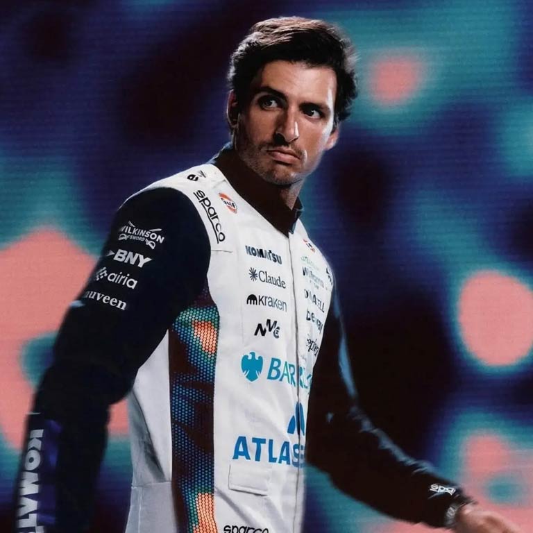 WILLIAMS CARLOS SAINZ MONACO GP 2026 by Dash Racegear - product view 1