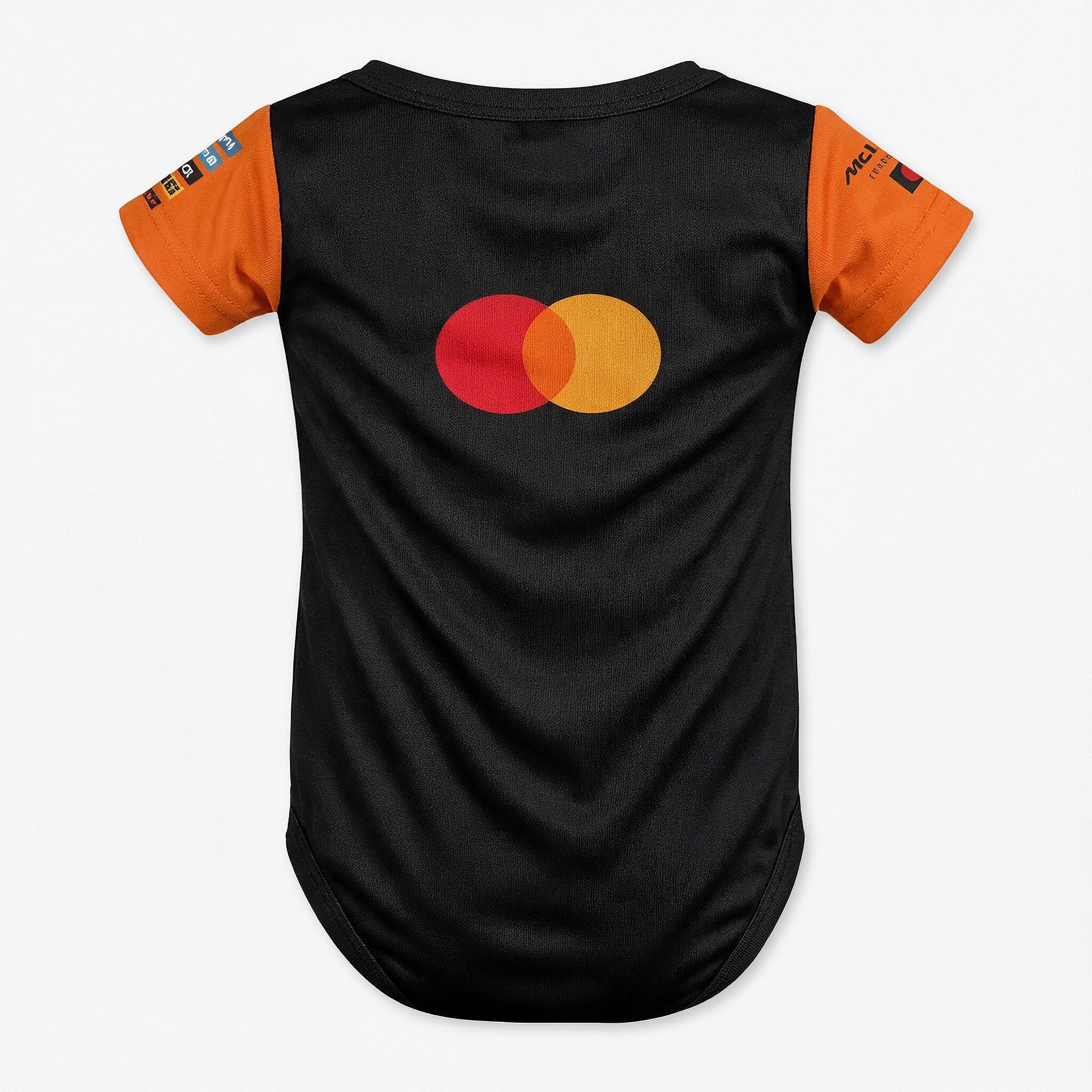 McLaren Baby Bodysuit Onesie 2025 - mclaren baby bodysuit back shot | Dash Racegear