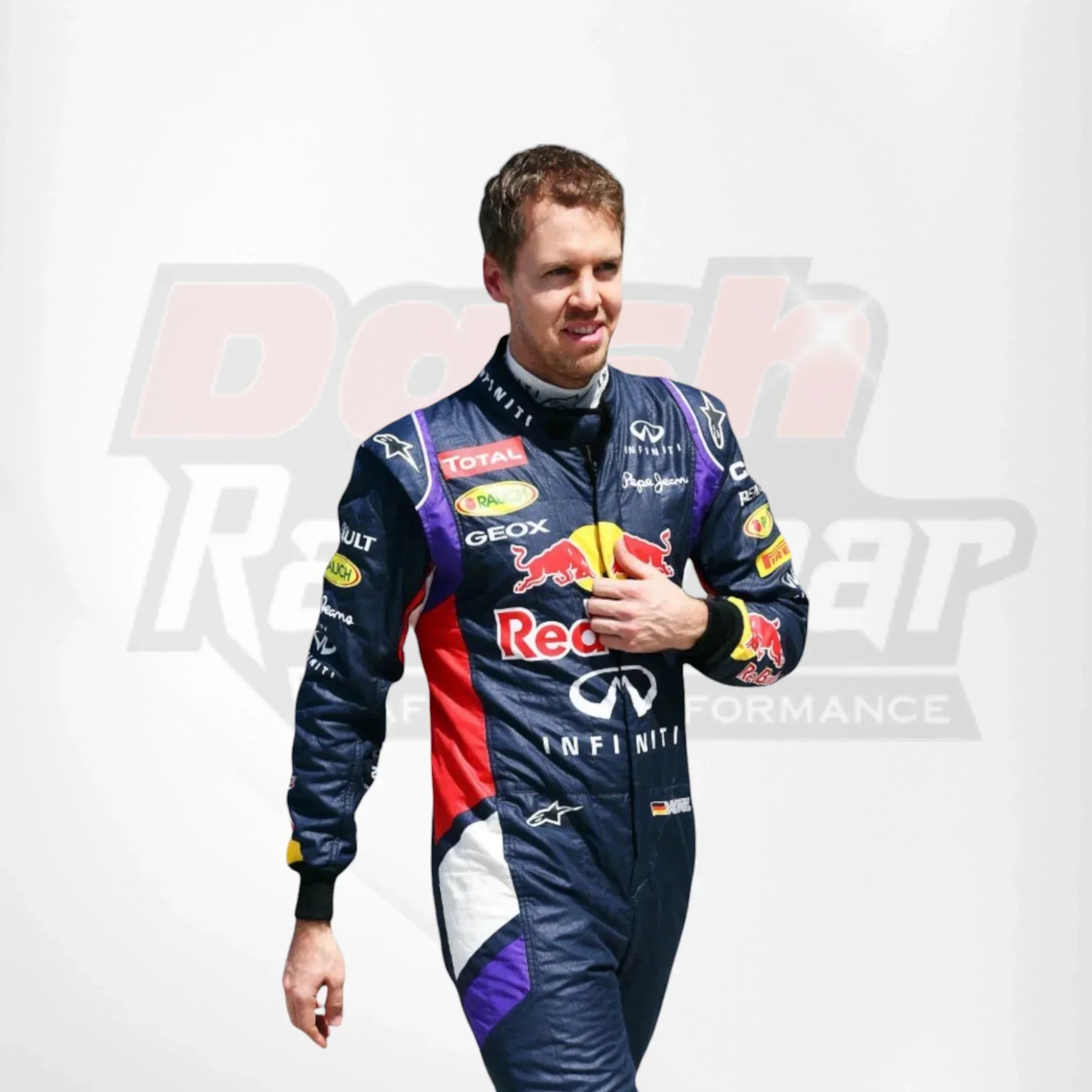 2014 Sebastian Vettel F1 Team Race Suit 2014 Sebastian Vettel F1 Team Race Suit Sparco