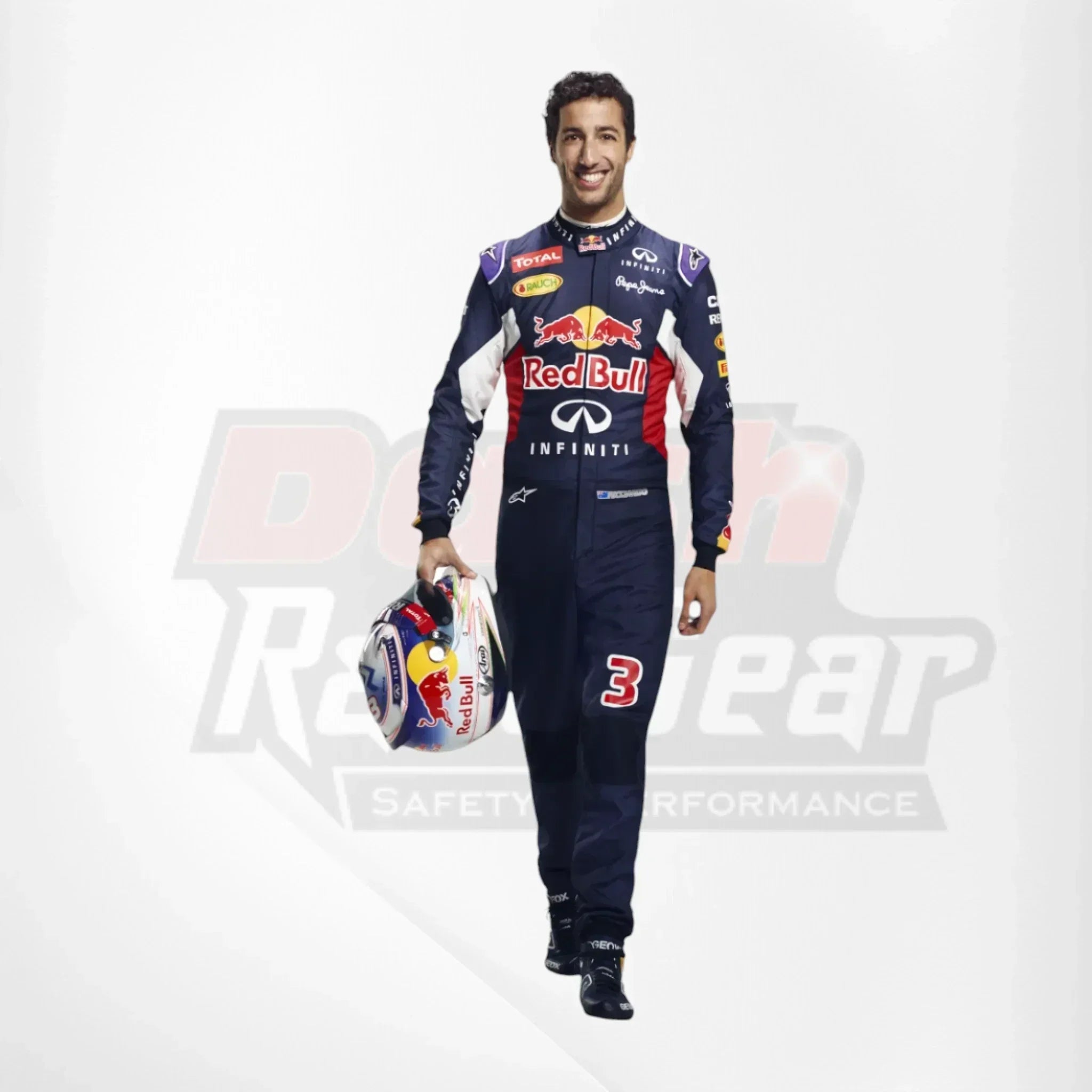 2015 Daniel Ricciardo Infiniti F1 Race Suit Infiniti