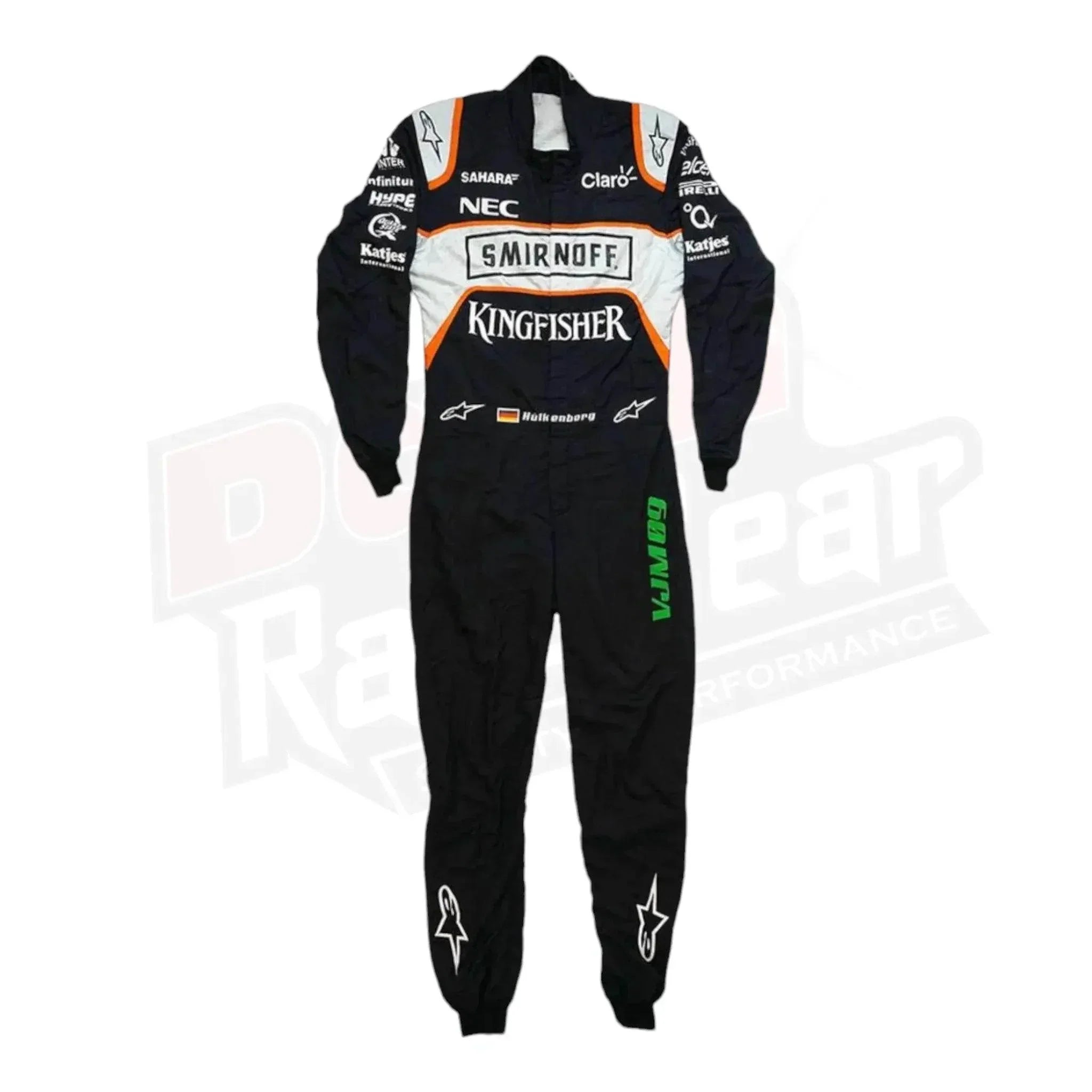 2016 Nico Hülkenberg Sahara Force India F1 Team Race Suit DASH RACEGEAR
