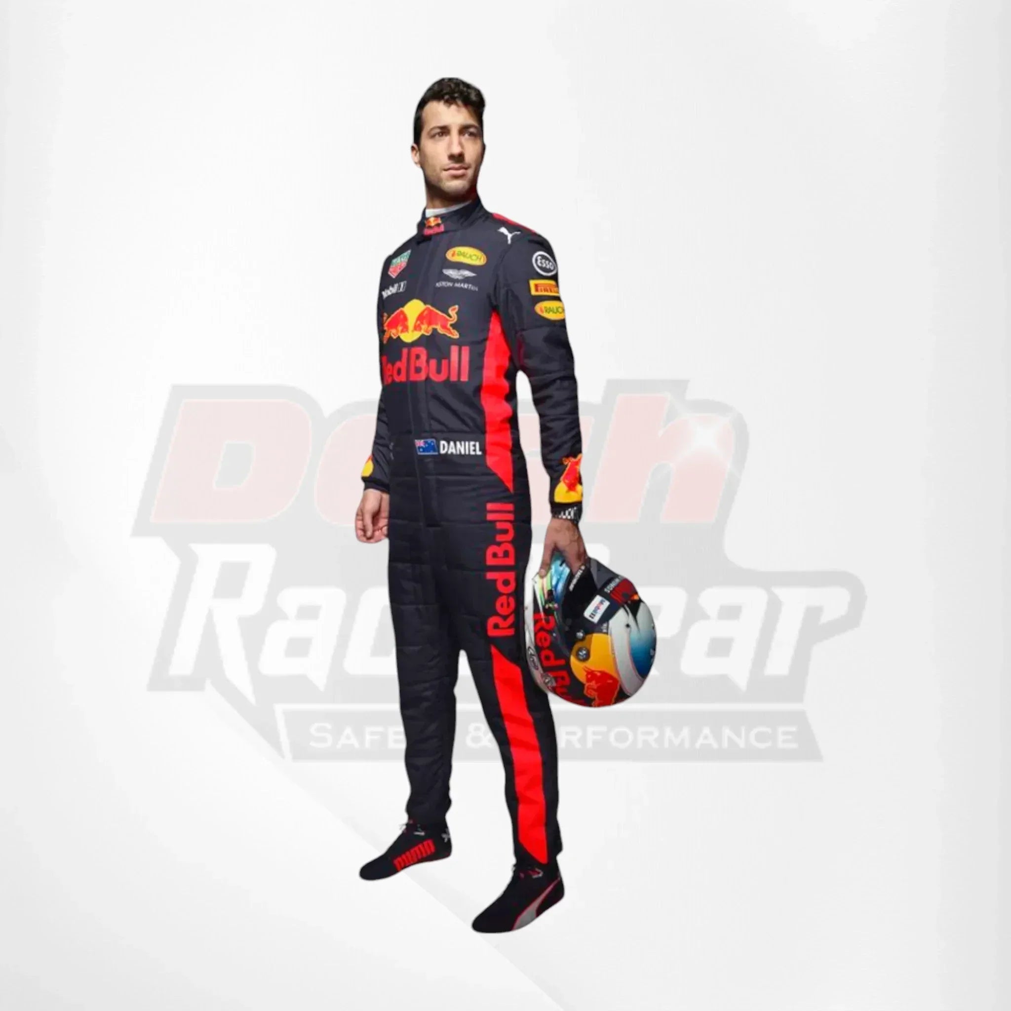 2017 Daniel Ricciardo Formula 1 Race Suit - Mexico GP 2017 Daniel Ricciardo Formula 1 Race Suit - Mexico GP Puma
