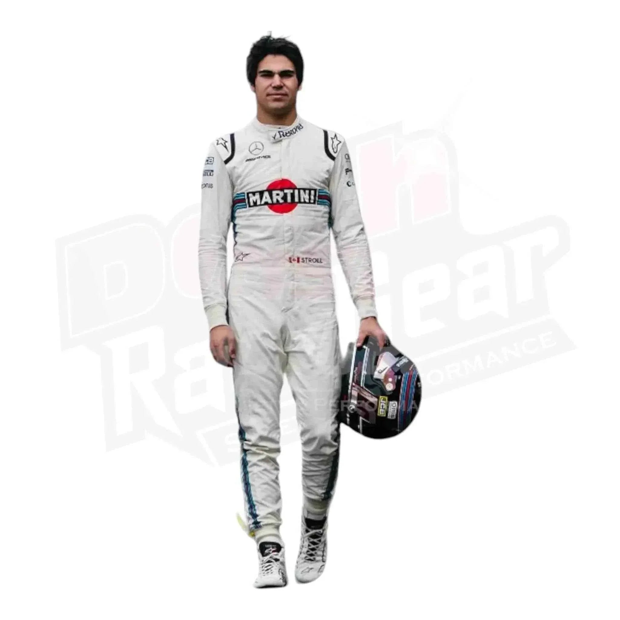 2018 Lance Stroll Williams Martini F1 Race Suit KIDS Dash Racegear