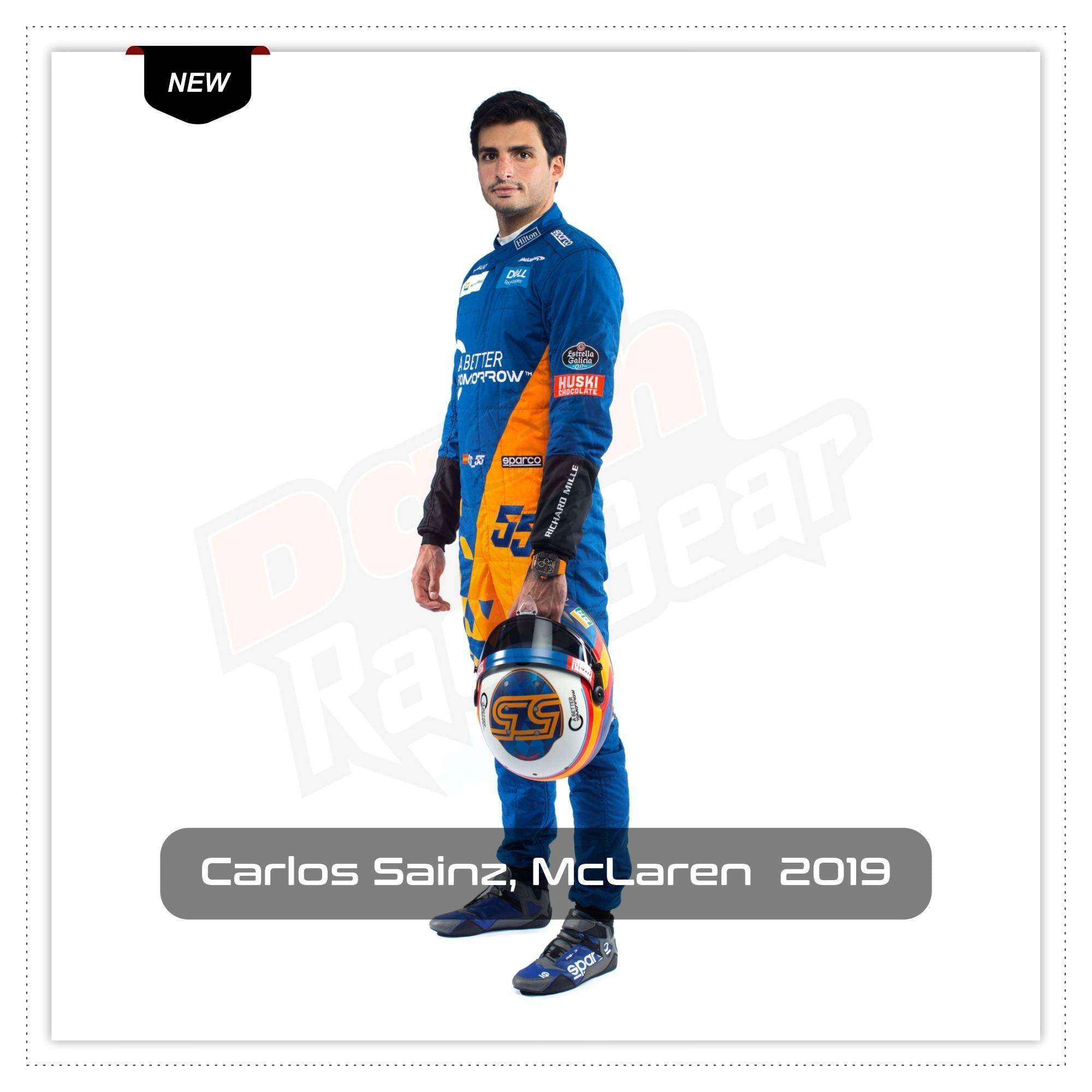 2019 Carlos Sainz McLaren F1 Race Suit KIDS Dash Racegear
