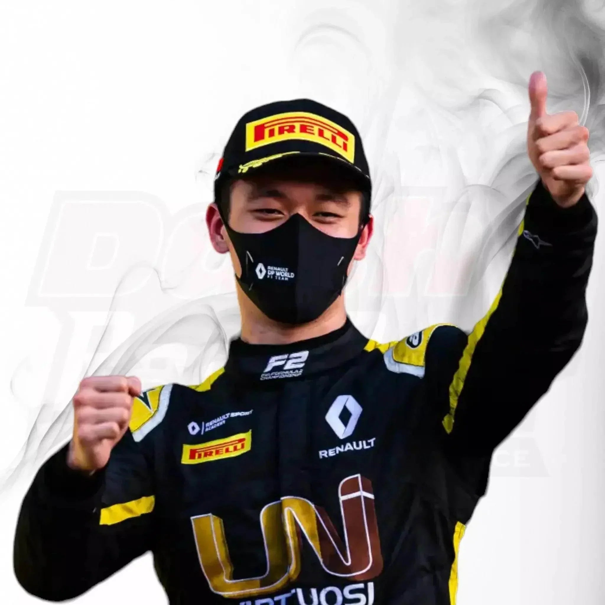 2020 Zhou Guanyu Renault F2 Race Suit DASH RACEGEAR