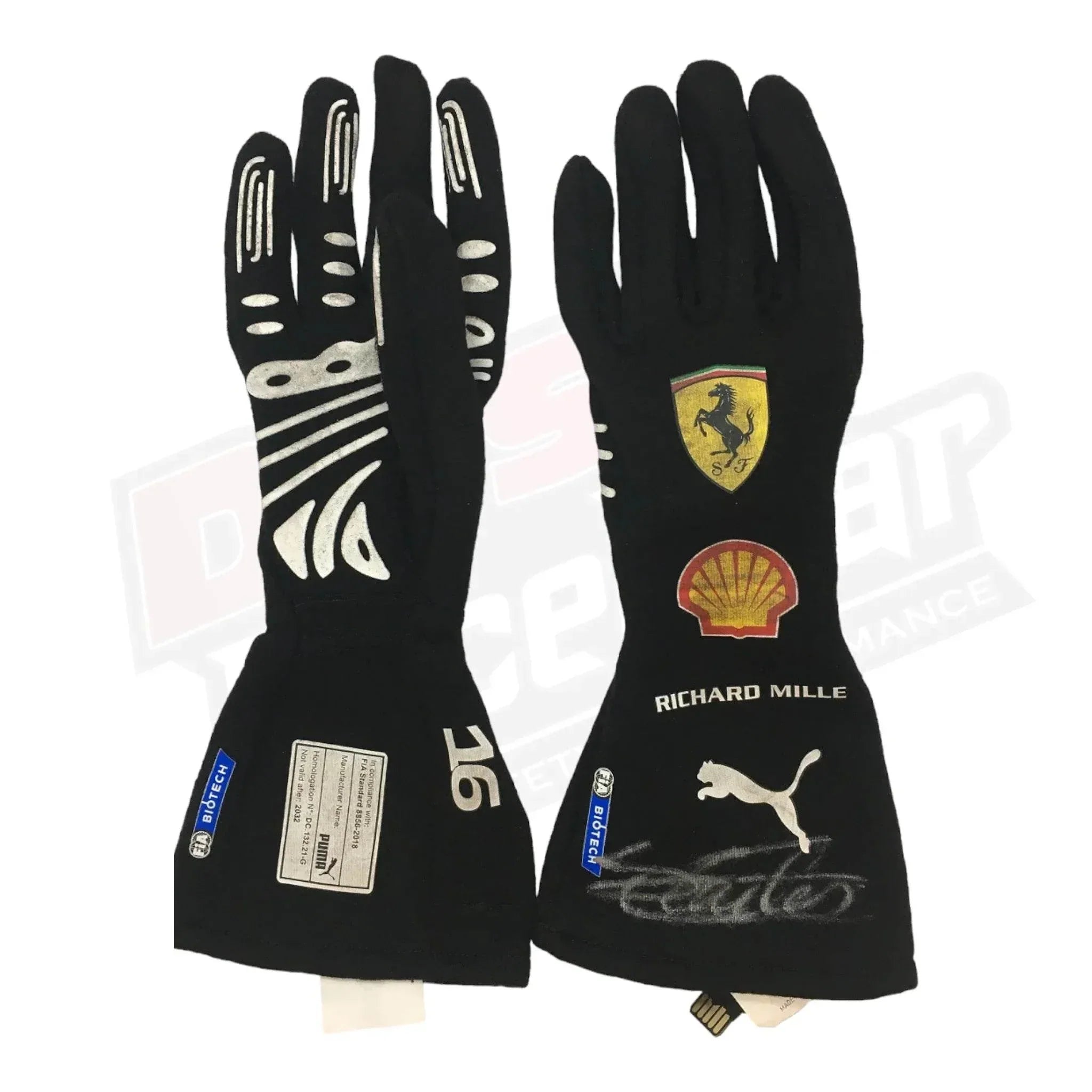 2021 charles leclerc ferrari monaco gp f1 gloves 2021 Charles Leclerc Ferrari Monaco GP F1 gloves DASH RACEGEAR