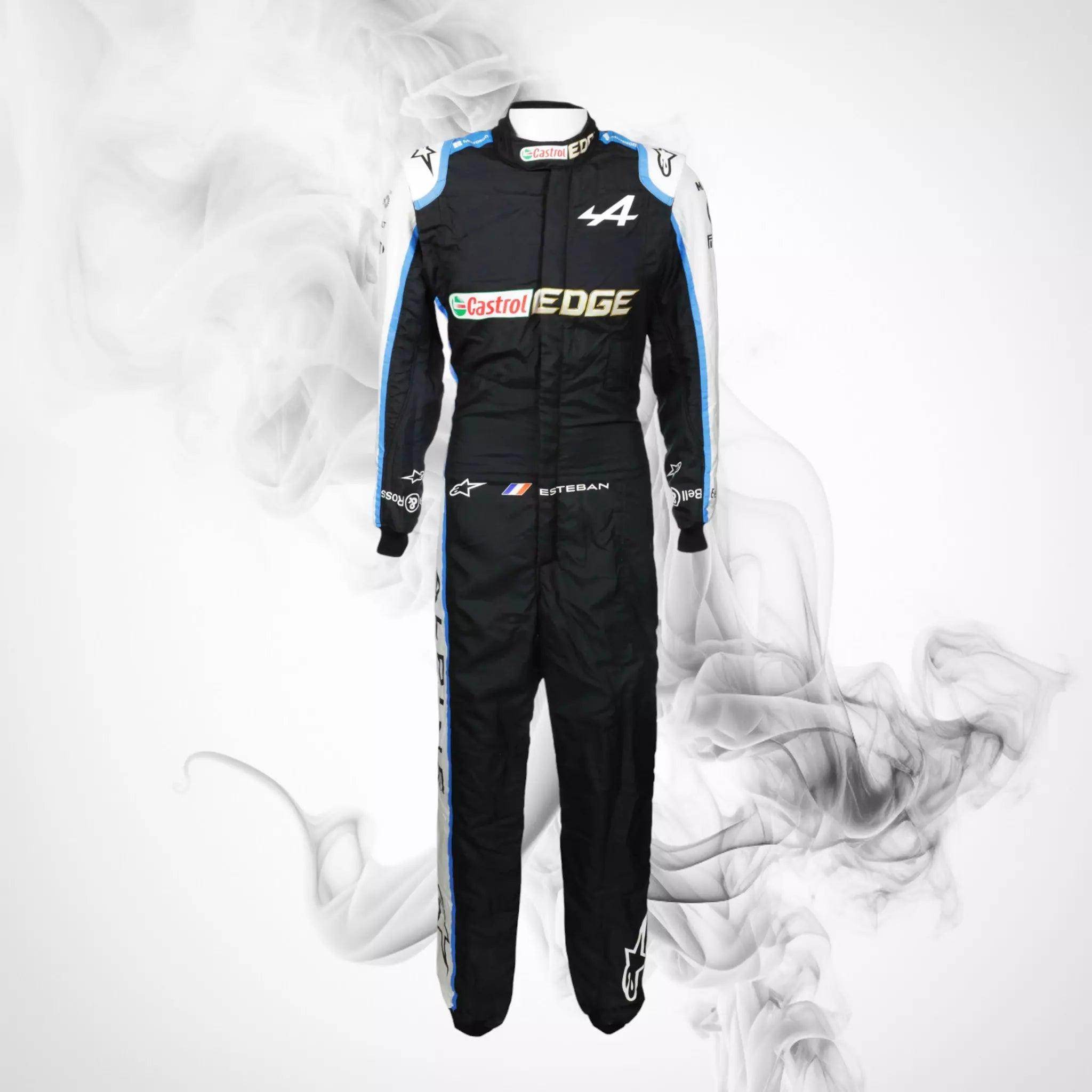 2021 esteban ocon castrol formula 1 race suit kids 2021 Esteban Ocon Castrol Formula 1 Race Suit KIDS Dash Racegear