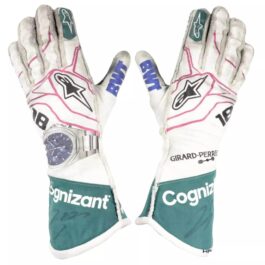 2021 Lance Stroll Aston Martin F1 Racing Gloves