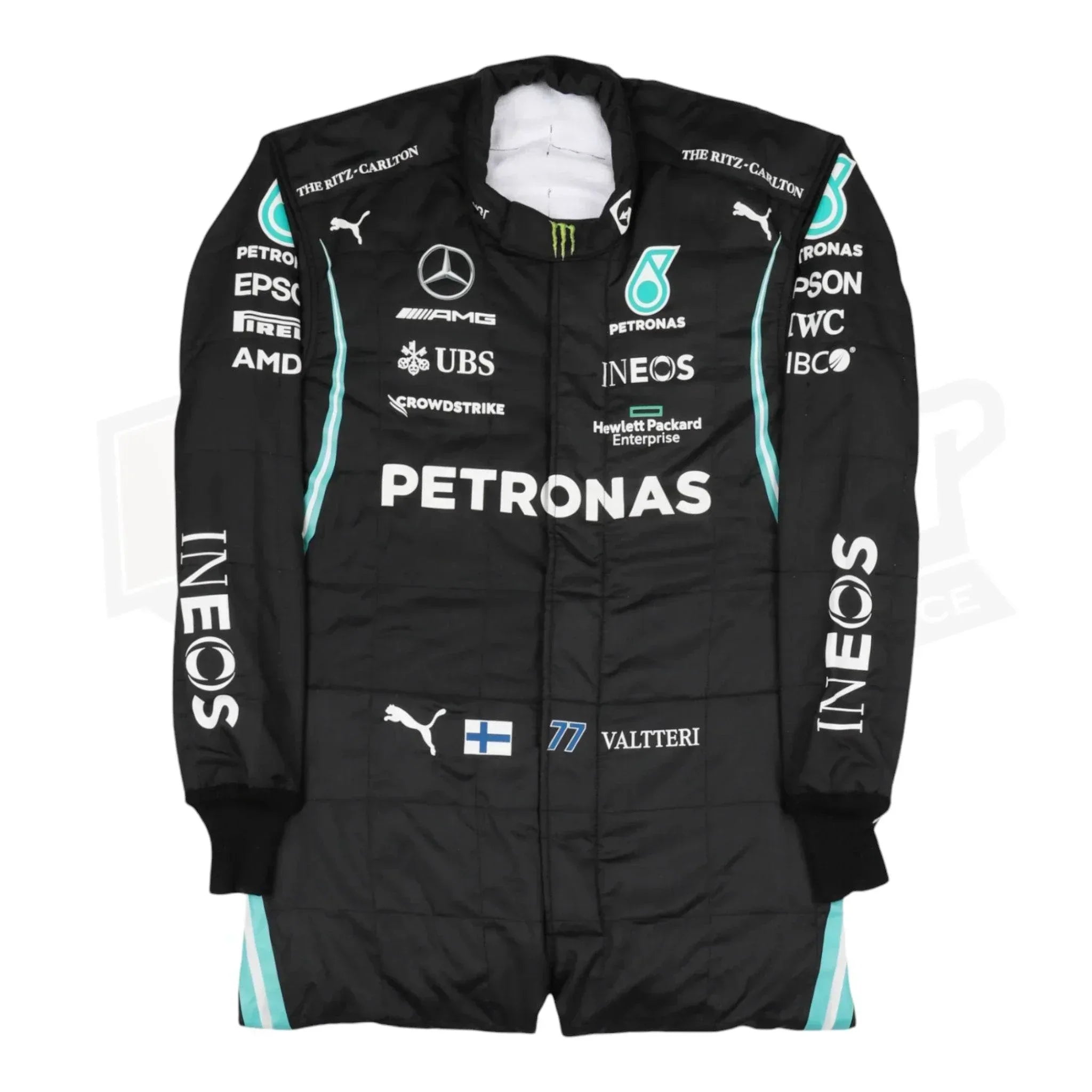 2021 Lewis Hamilton Mercedes-AMG Petronas F1 Team Replica Race Suit DASH RACEGEAR