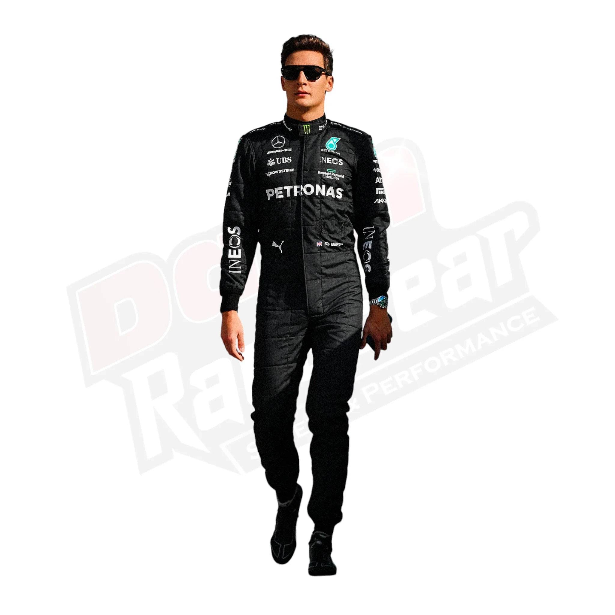 2023 George Russell Mercedes AMG F1 Race Suit DASH RACEGEAR