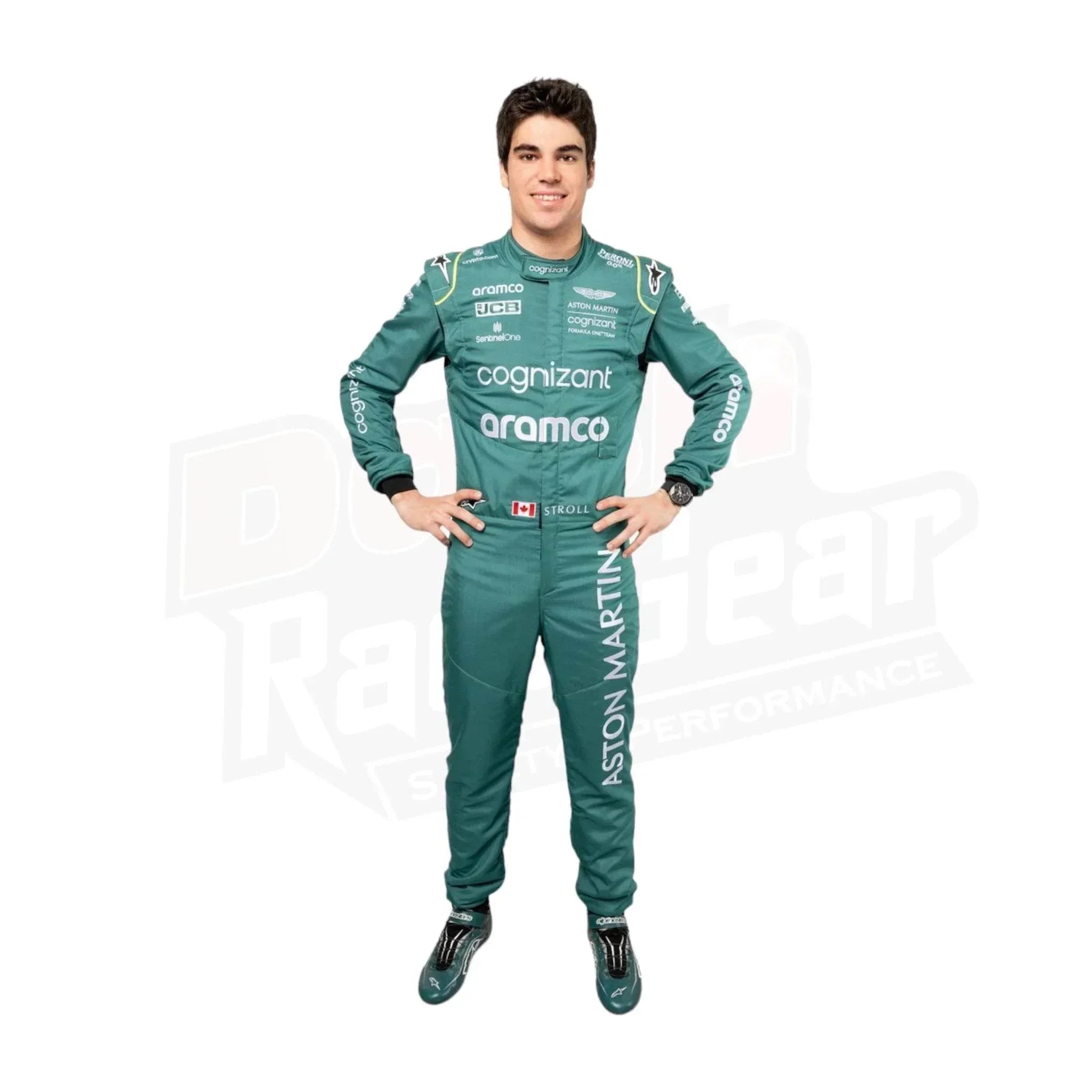 2022 LANCE STROLL ASTON MARTIN F1 RACE SUIT - CANADIAN GP DASH RACEGEAR