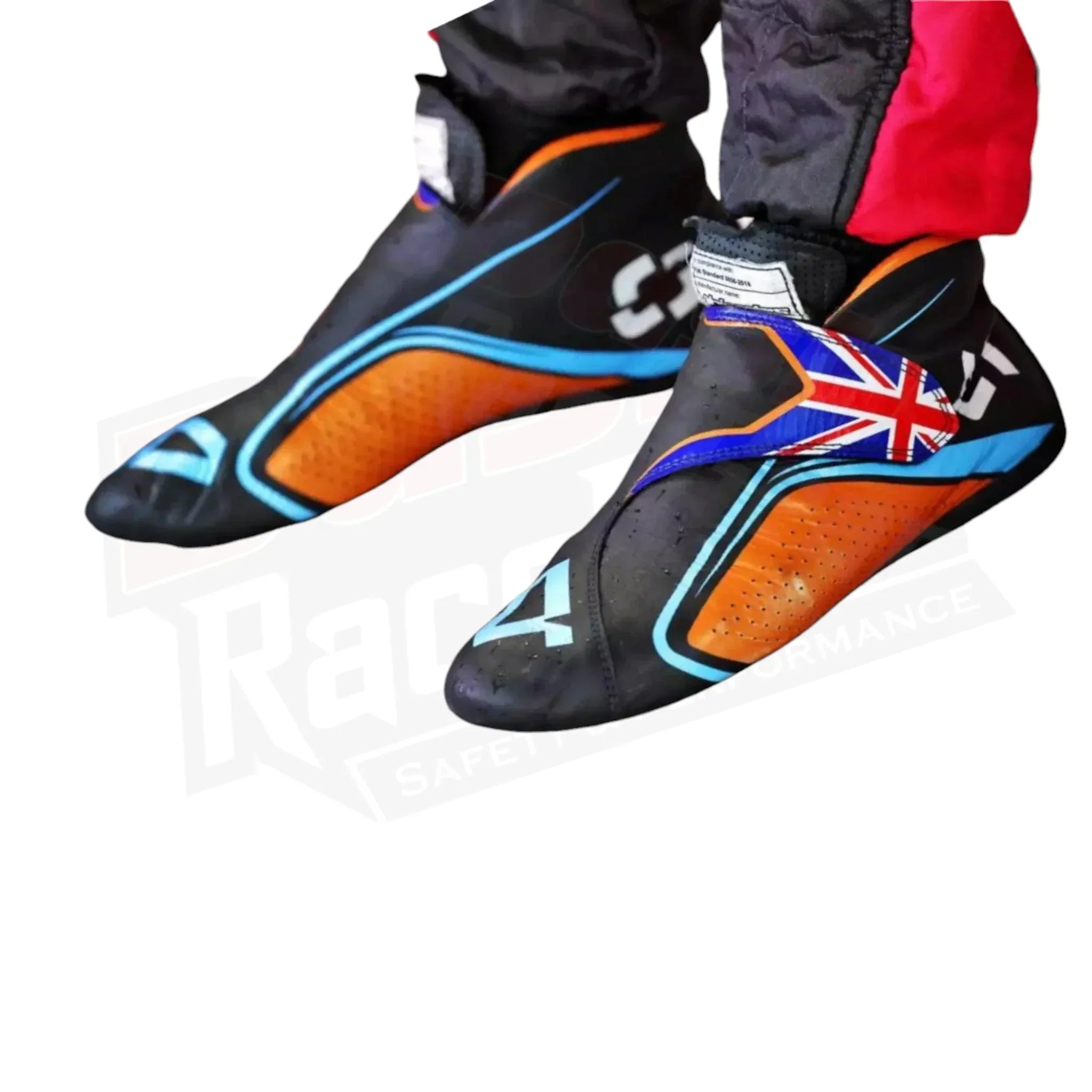 2022 lando norris mclaren f1 race boots 2022 Lando Norris McLaren F1 Race Boots DASH RACEGEAR