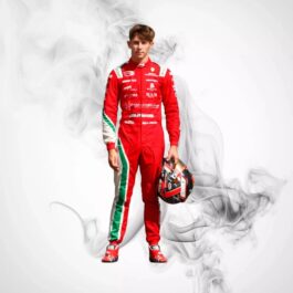 2022 FIA Formula 2 Champion Oliver Bearman Suit