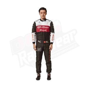 2022 Zhou Guanyu Alfa Romeo F1 Team Race Suit KIDS Dash Racegear