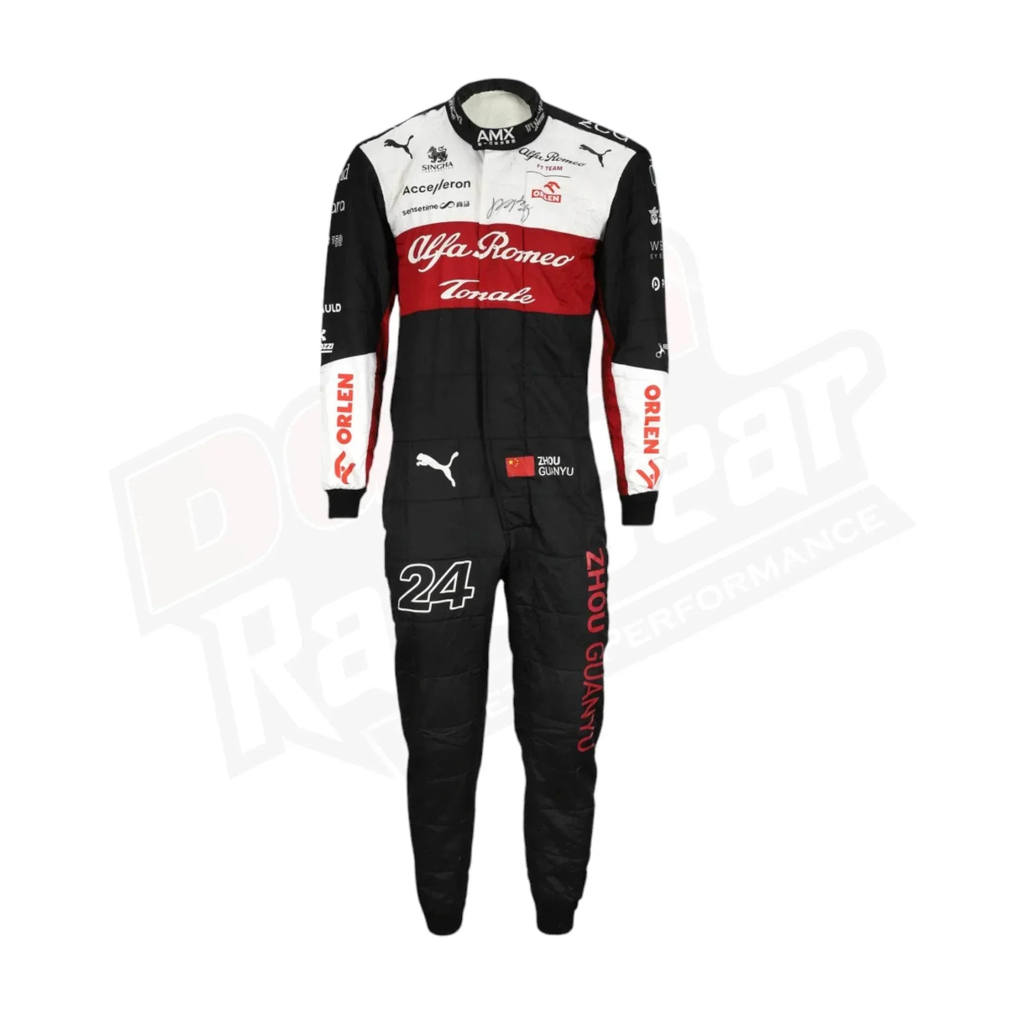 2022 Zhou Guanyu Alfa Romeo F1 Team Race Suit DASH RACEGEAR