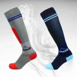 2023 Aspire Ski-D Ski Socks