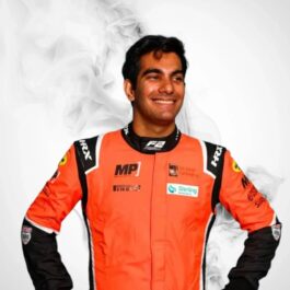 2023 Formula 2 Champion Jehan Daruvala suit