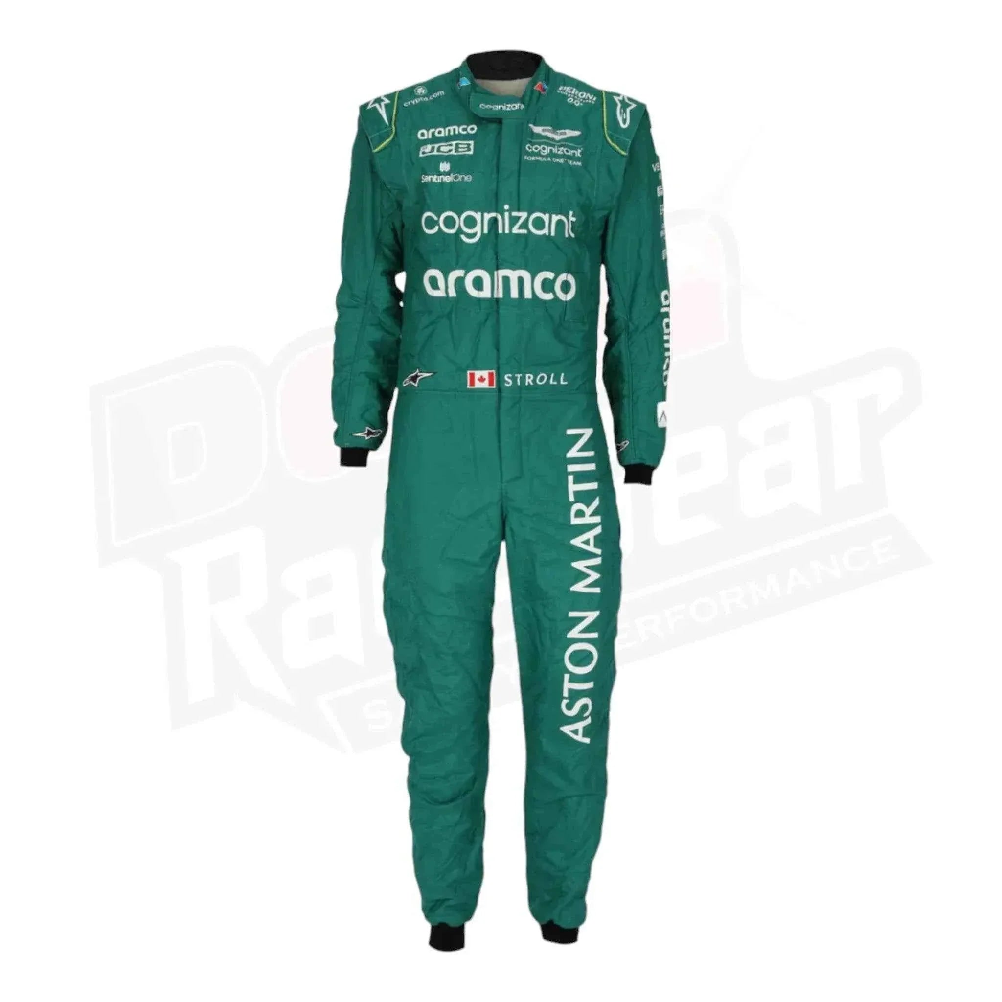 2023 Lance Stroll Aston Martin F1 Race Suit KIDS - Sao Paulo GP Dash Racegear