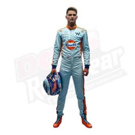 2023 New Alexander Albon Gulf F1 Race Suit KIDS – Singapore GP