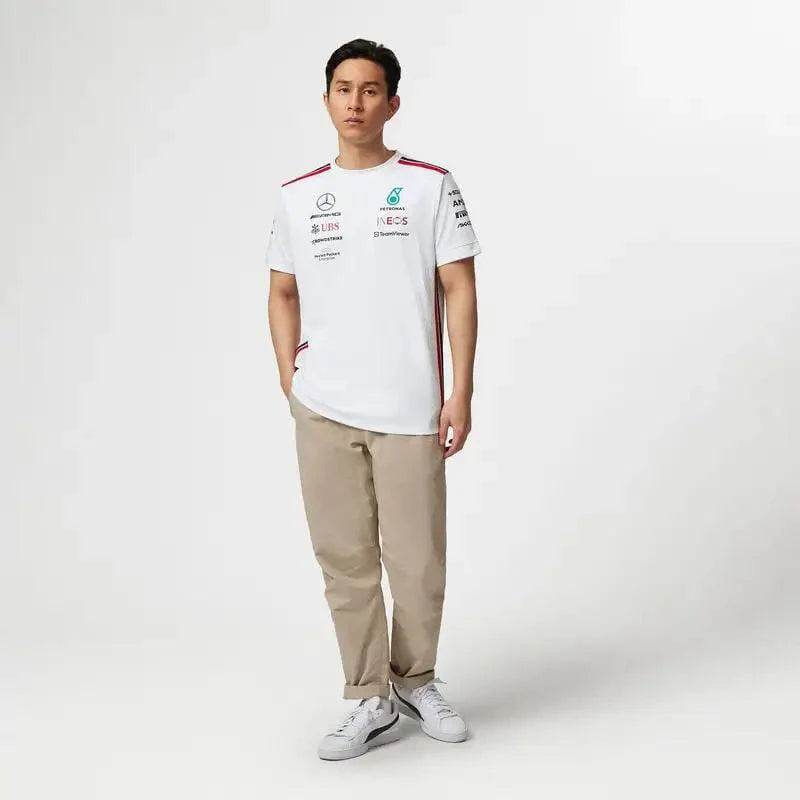 mercedes amg f1 2023 team driver t shirt Mercedes-AMG F1 2023 Team Driver T-shirt Dash racegear