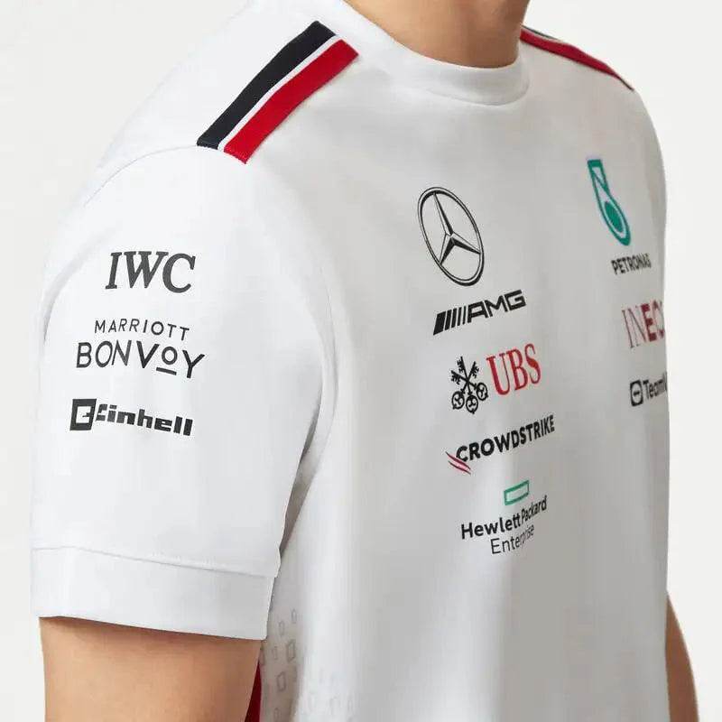 mercedes amg f1 2023 team driver t shirt Mercedes-AMG F1 2023 Team Driver T-shirt Dash racegear