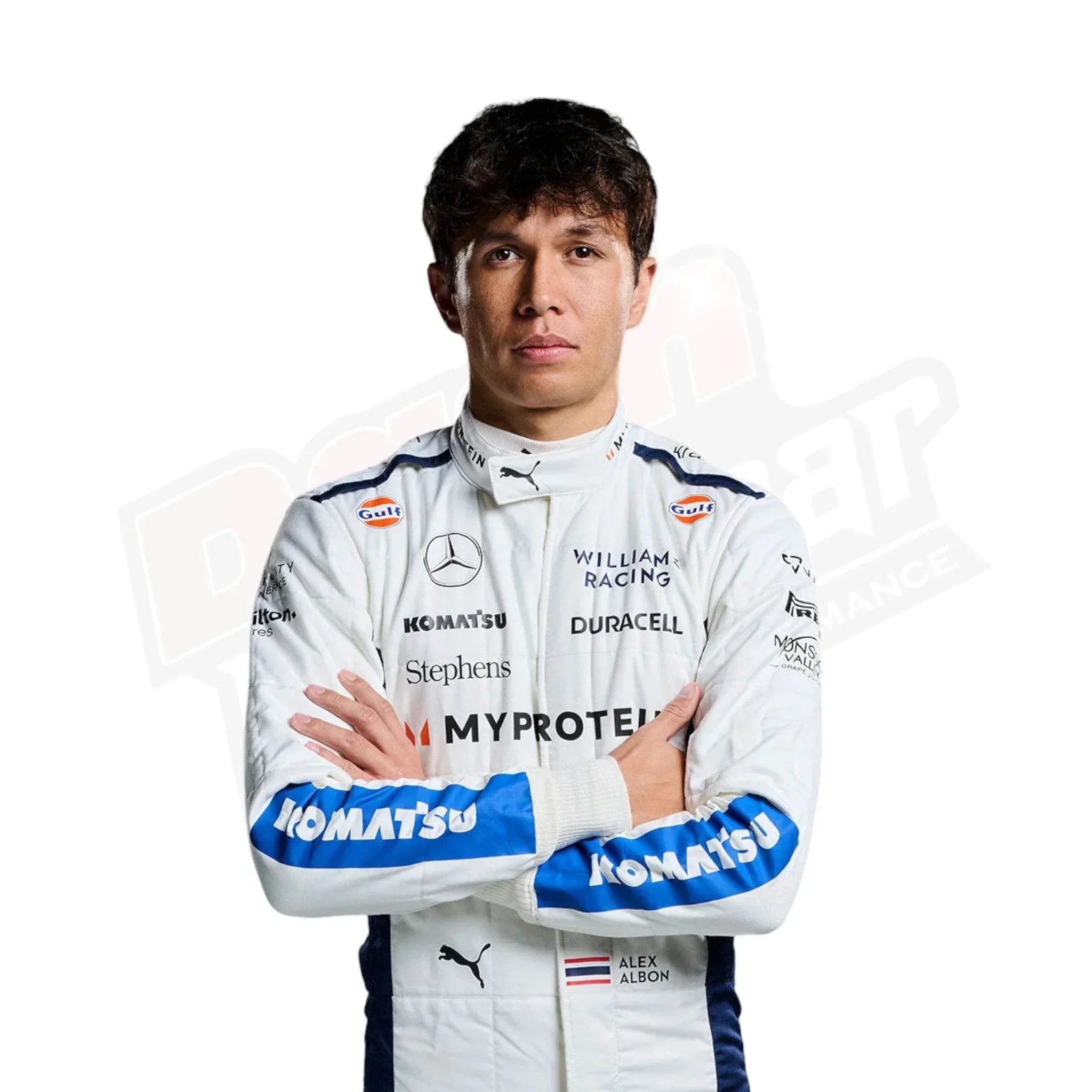 2024 alex albon williams f1 team race suit 2024 Alex Albon Williams F1 Team Race Suit Dash Racegear