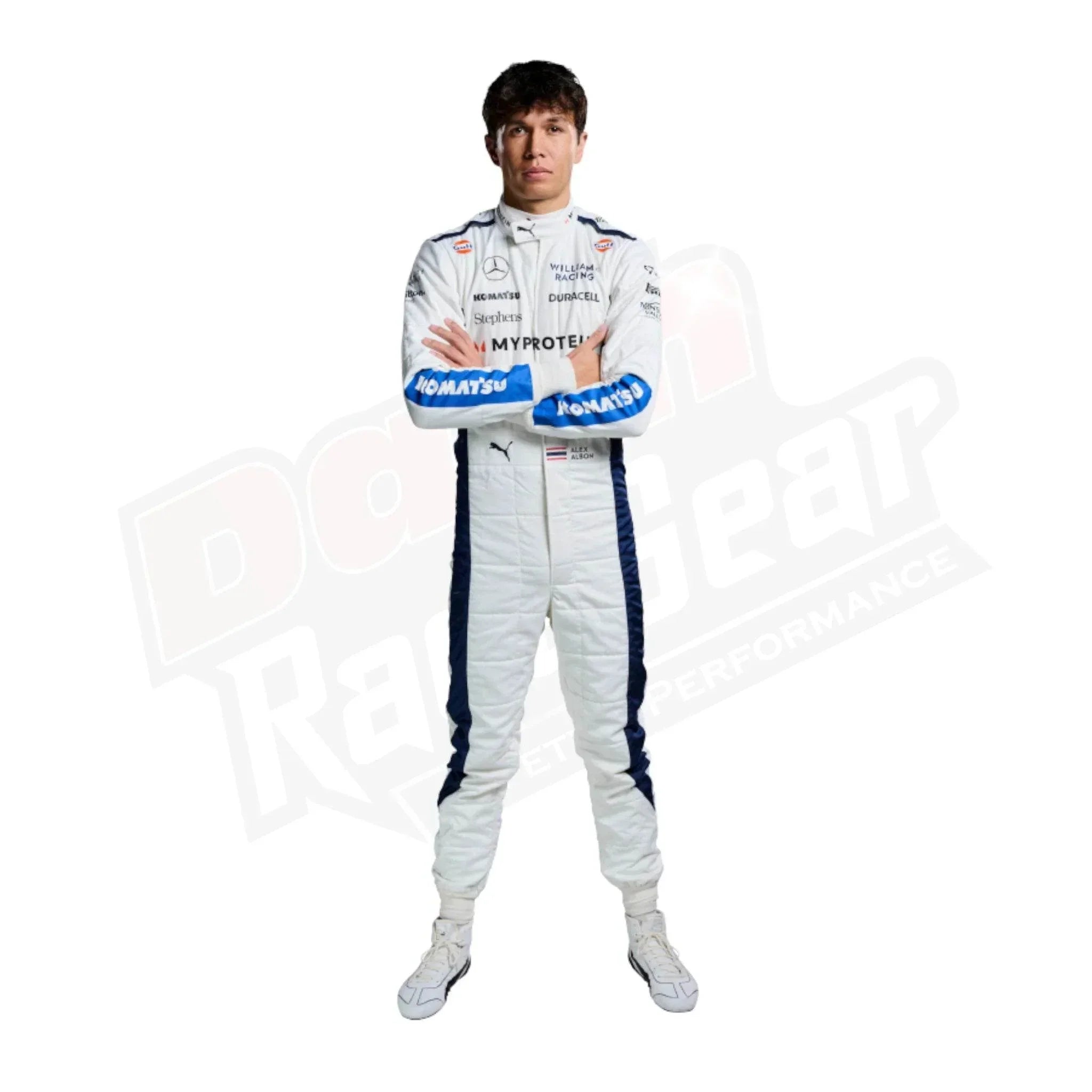 2024 Alex Albon Williams F1 Team Race Suit Dash Racegear