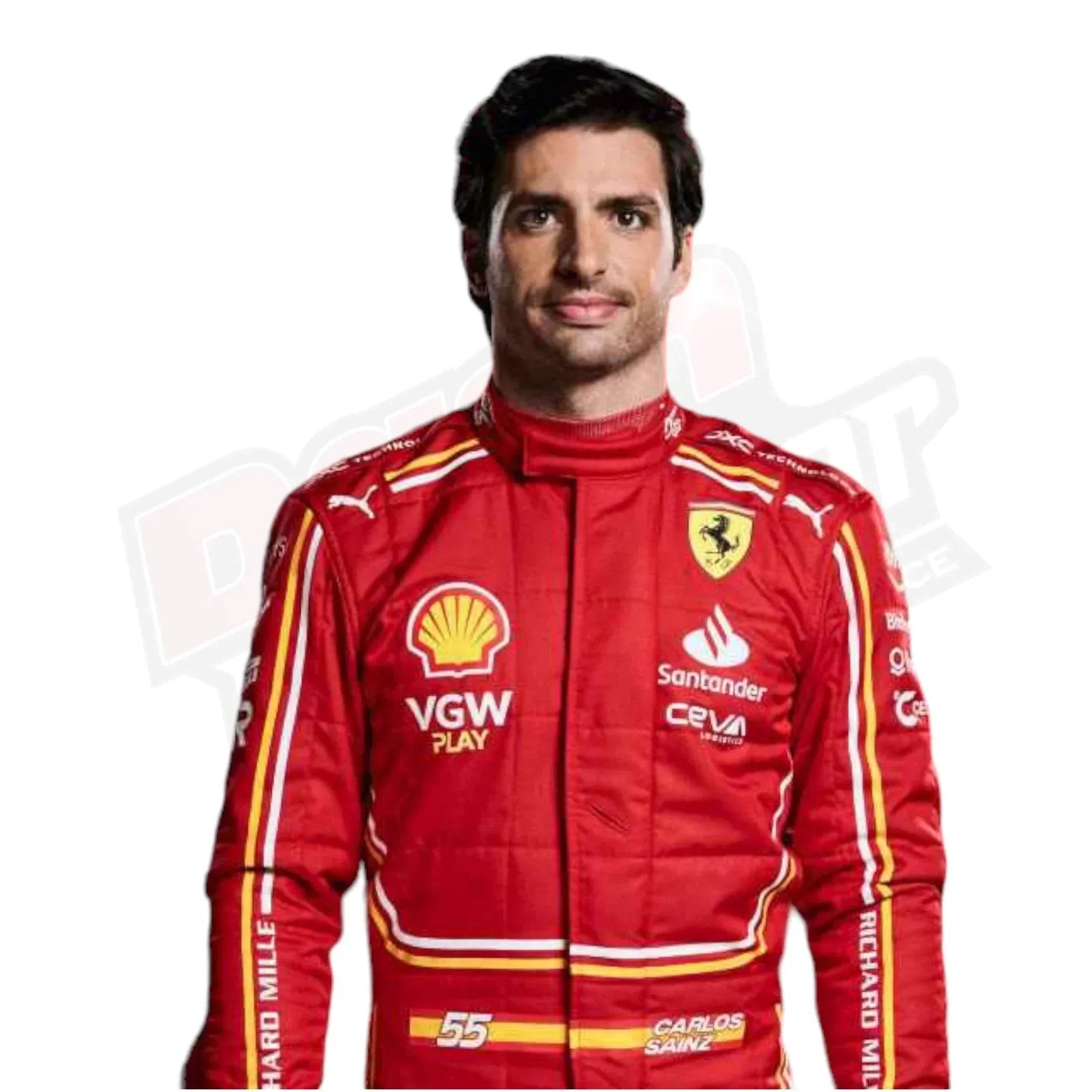2024 carlos sainz jr. scuderia ferrari race suit new 2024 Carlos Sainz Jr. Scuderia Ferrari Race suit New DASH RACEGEAR