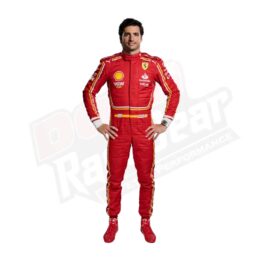 2024 Carlos Sainz Jr. Scuderia Ferrari Race suit New