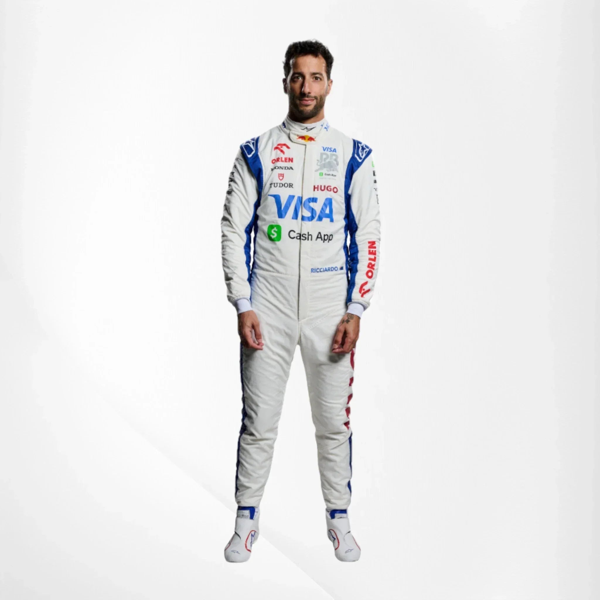 2024 daniel ricciardo f1 team race suit las vegas 2024 Daniel Ricciardo F1 Team Race Suit - Las Vegas DASH RACEGEAR