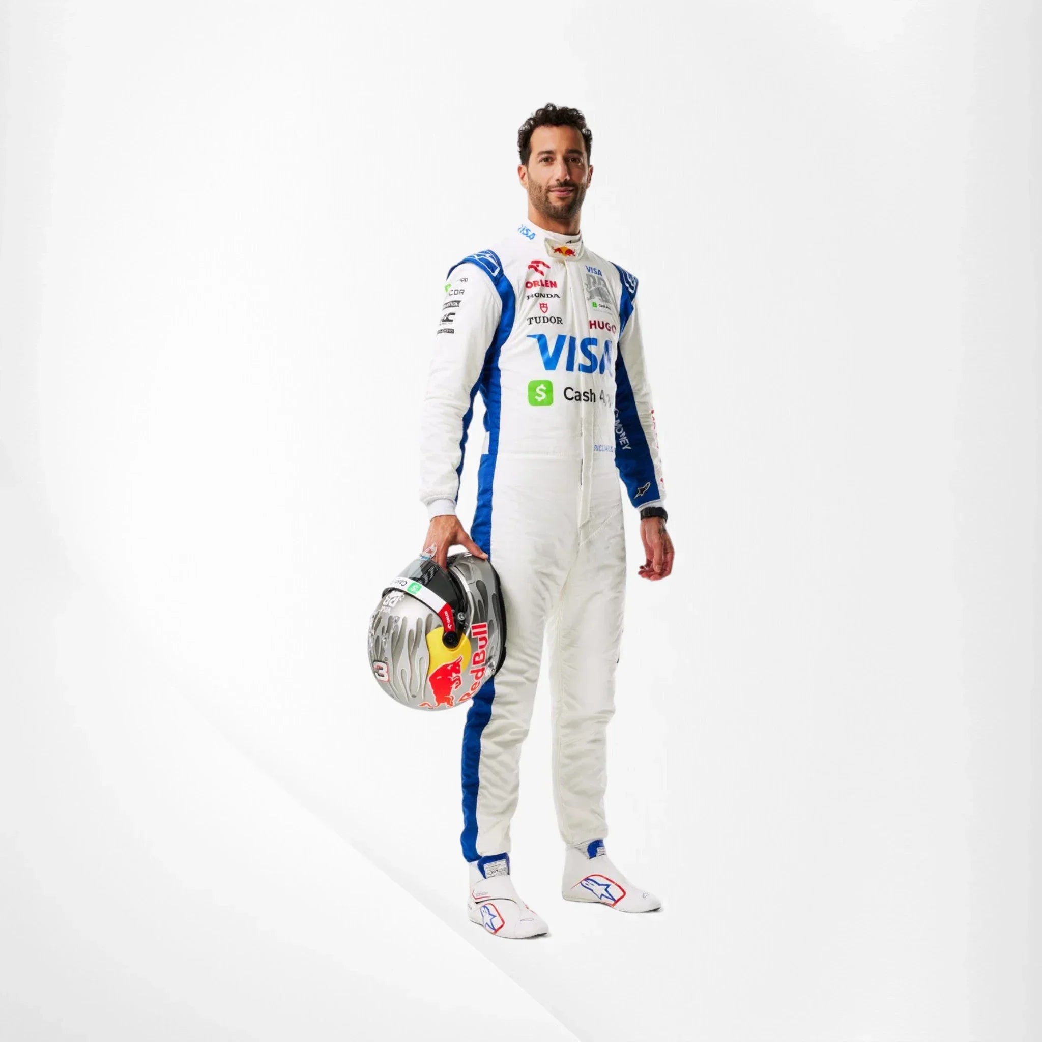 2024 daniel ricciardo f1 team race suit las vegas 2024 Daniel Ricciardo F1 Team Race Suit - Las Vegas DASH RACEGEAR