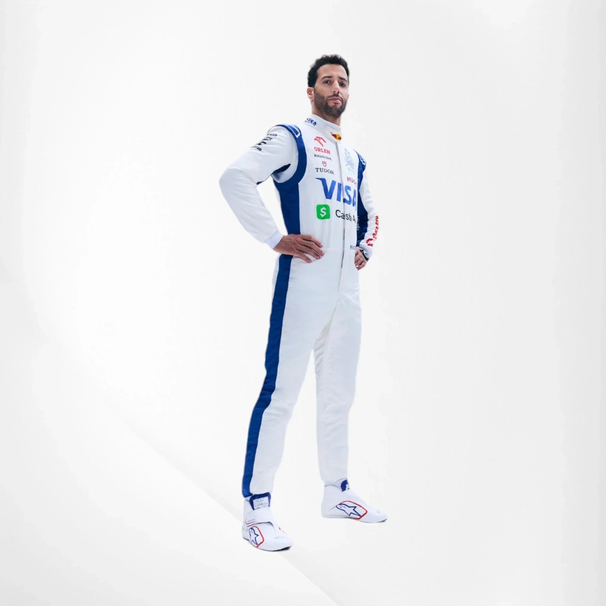 2024 daniel ricciardo f1 team race suit las vegas 2024 Daniel Ricciardo F1 Team Race Suit - Las Vegas DASH RACEGEAR