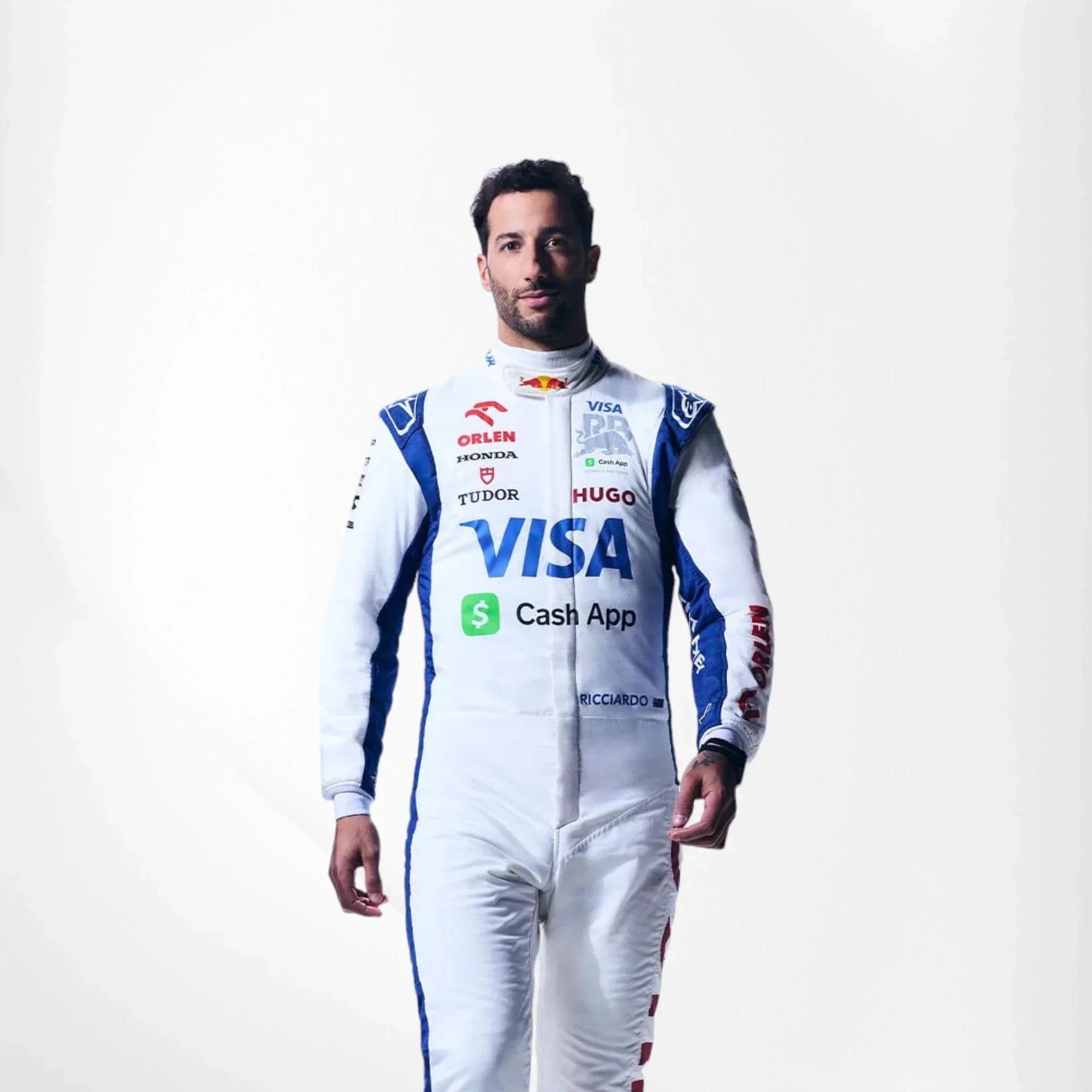 2024 daniel ricciardo f1 team race suit las vegas 2024 Daniel Ricciardo F1 Team Race Suit - Las Vegas DASH RACEGEAR