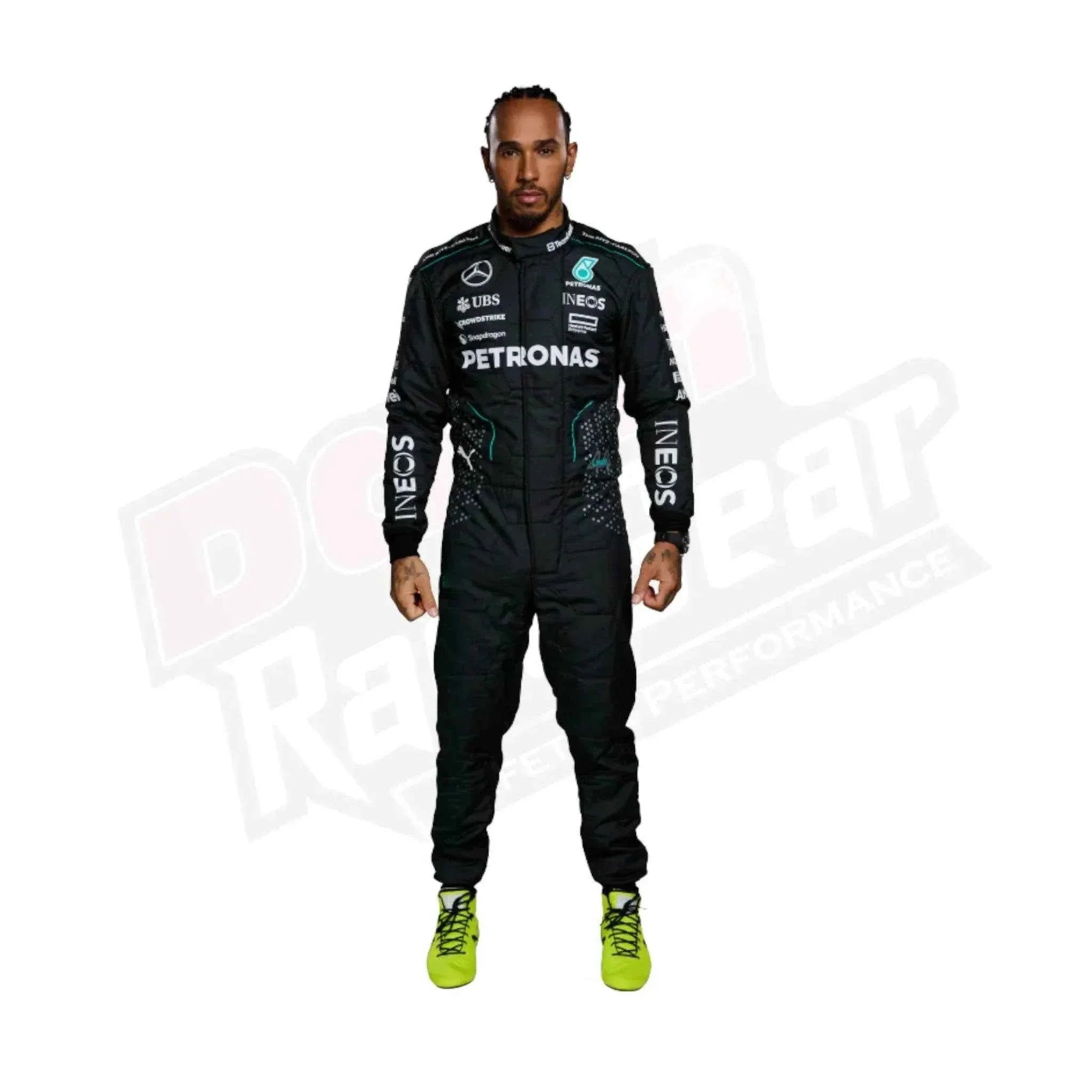 2024 Lewis Hamilton Mercedes AMG F1 Team Suit KIDS Dash Racegear
