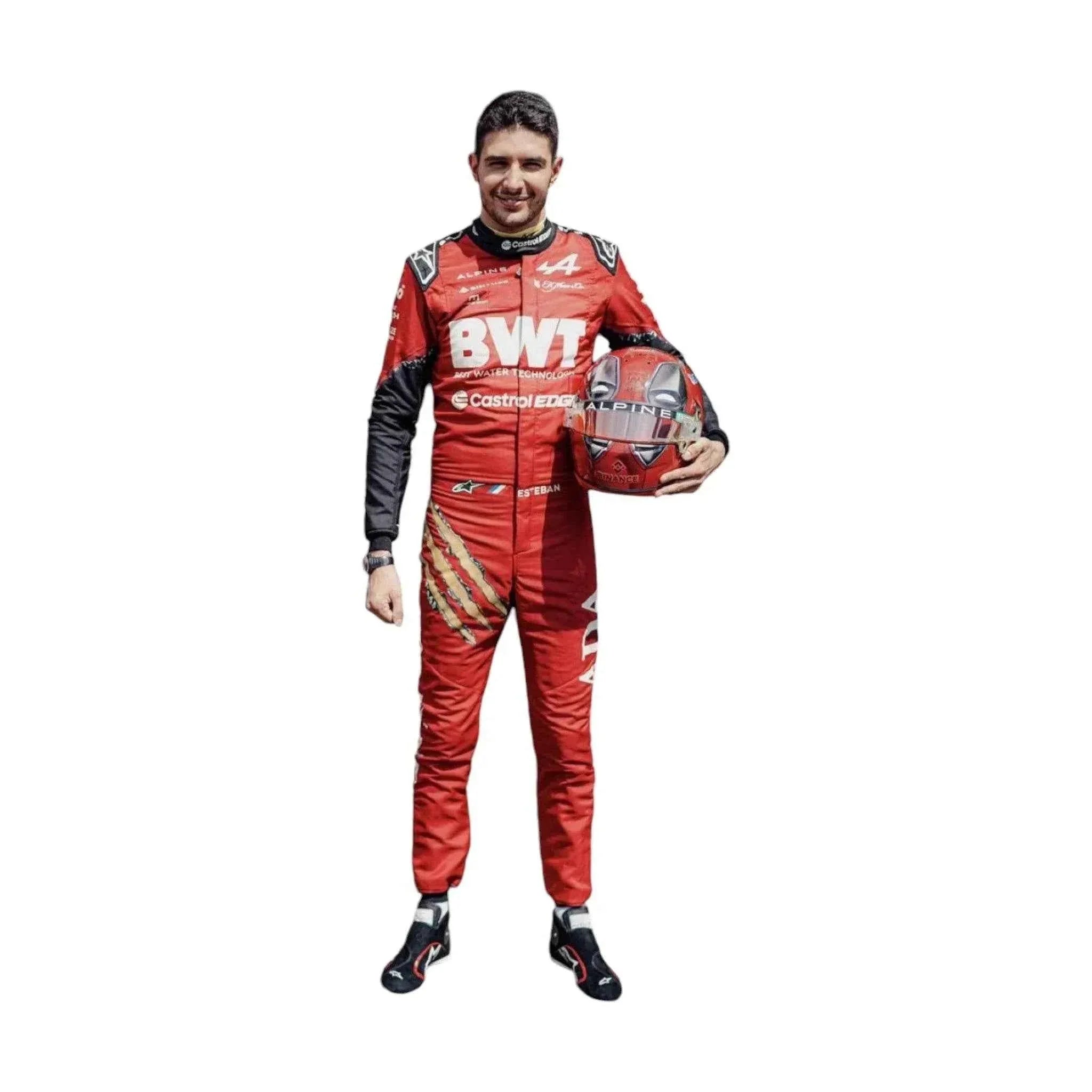 2024 New Esteban Ocon bwt Race Suit KIDS Dash Racegear