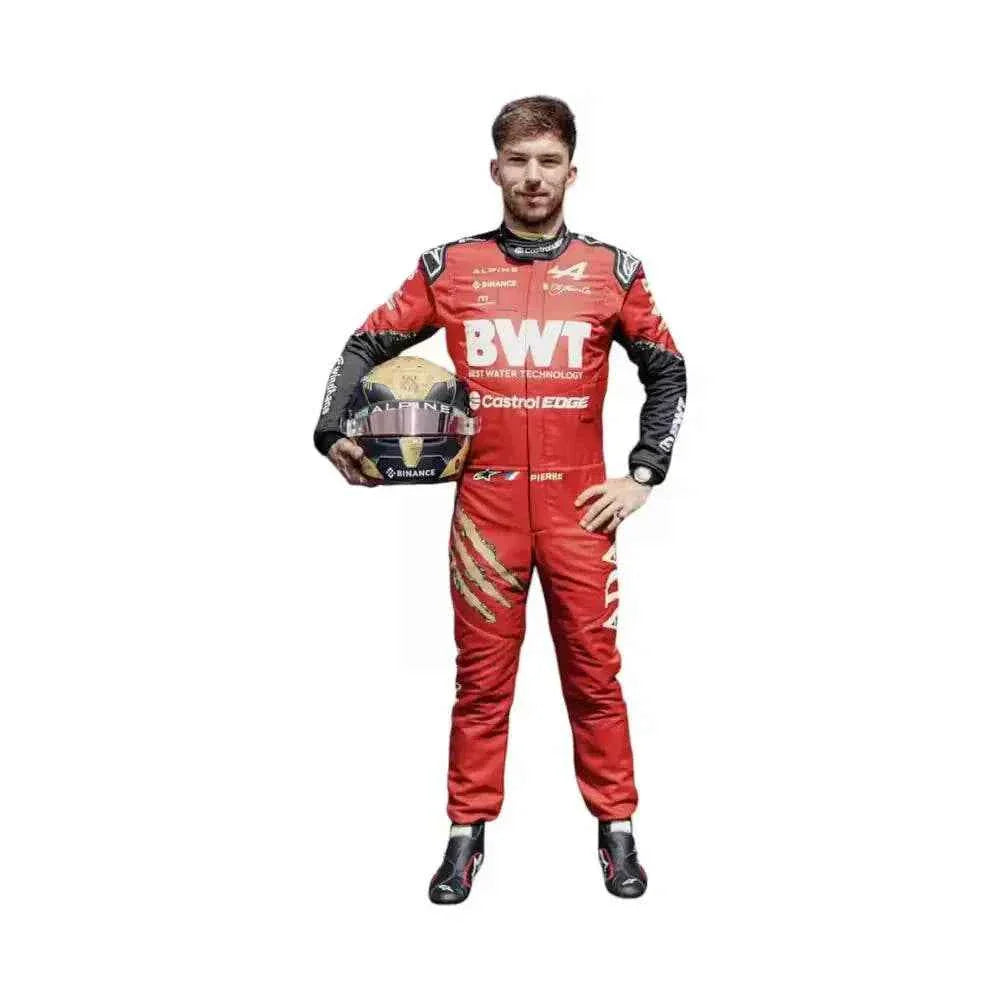 2024 New Pierre Gasly bwt Race Suit DASH RACEGEAR