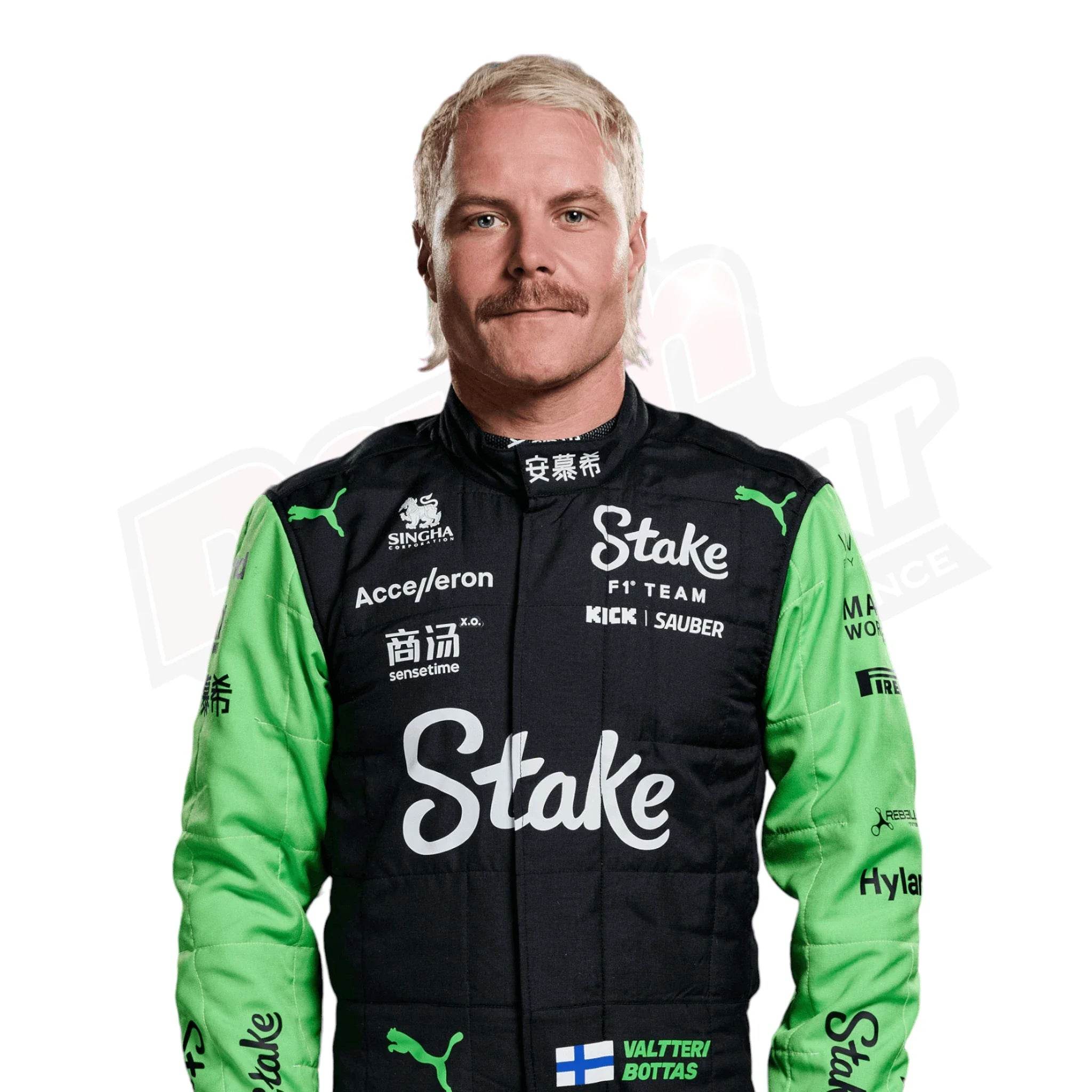 2024 valtteri bottas kick sauber f1 team stake race suit 2024 Valtteri Bottas Kick Sauber F1 Team Stake Race Suit DASH RACEGEAR