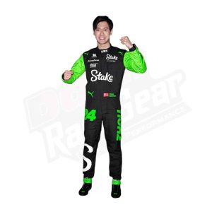 2024 Zhou Guanyu Kick Sauber F1 Team Stake Race Suit KIDS Dash Racegear