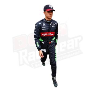 2024 Zhou Guanyu Race Suit Alfa Romeo F1 Team DASH RACEGEAR